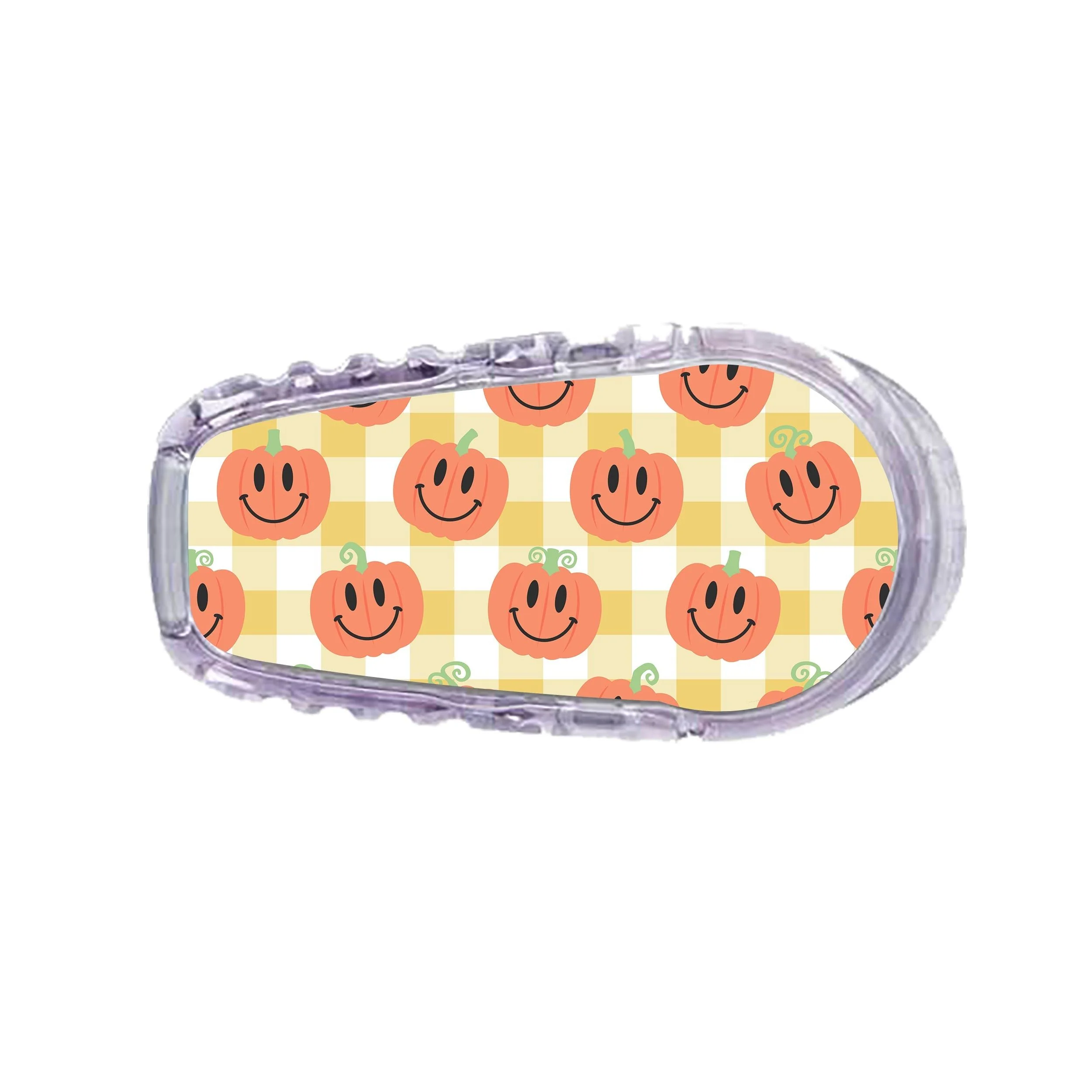 Pumpkin Smilies Dexcom G6 Transmitter