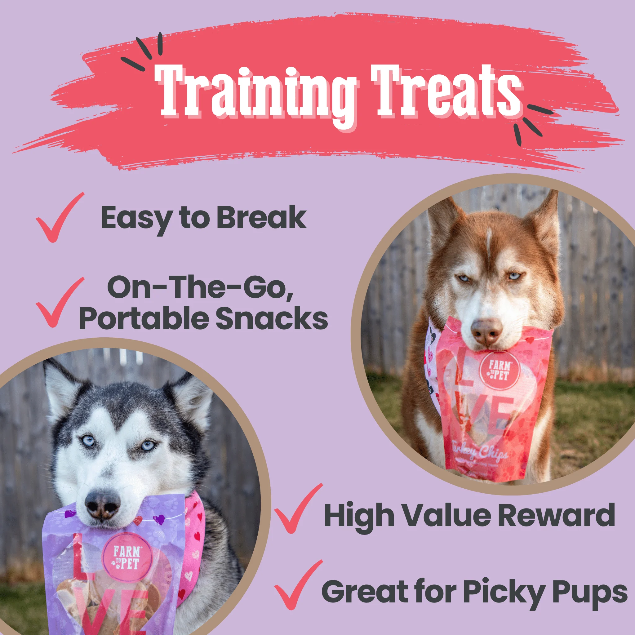 Puppy Love Dog Treat Duo | Poultry Chip Variety Pack - Image 5