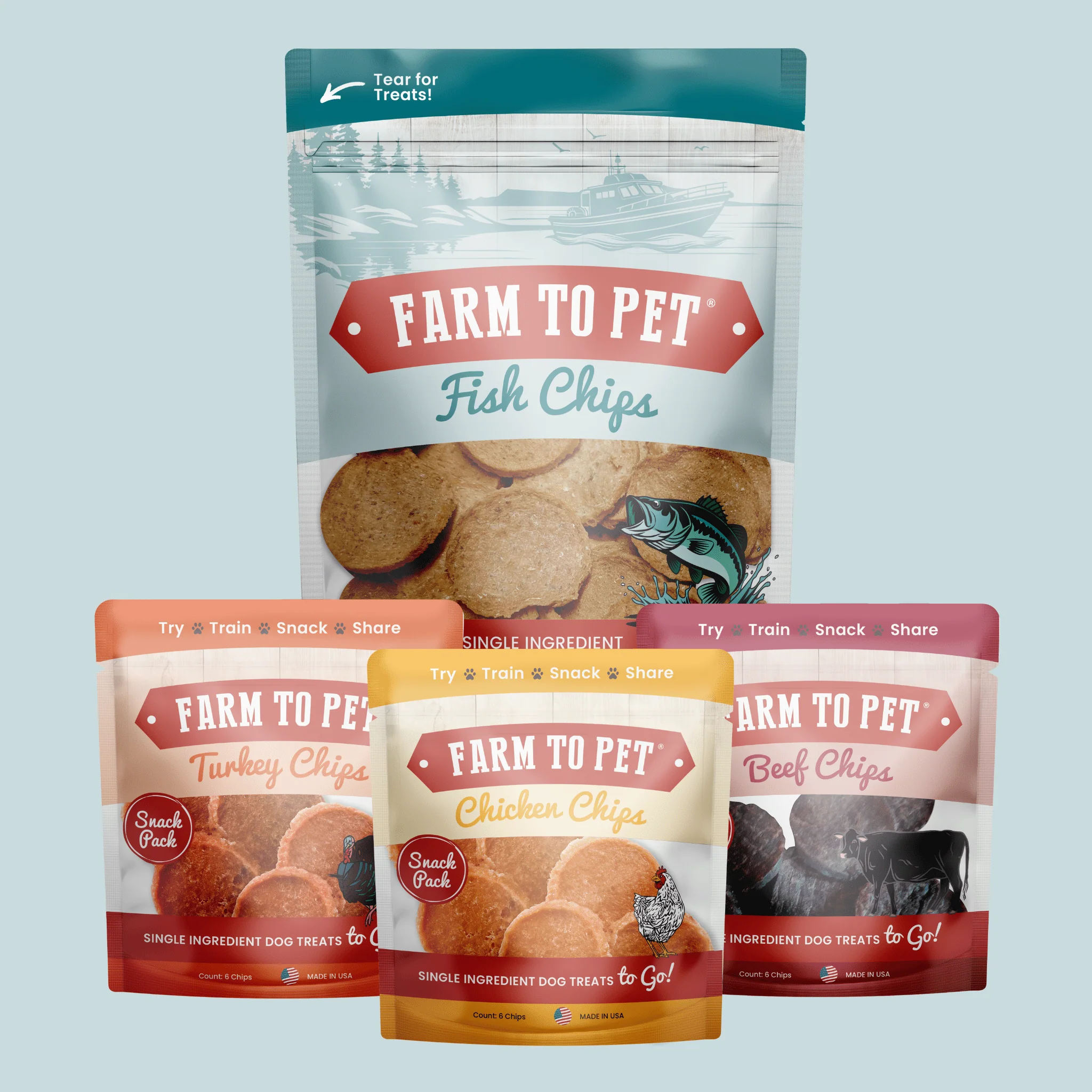 Puppy Packs 'n Snacks Dog Treat Starter Pack | Single-Ingredient Training Treats - Image 12