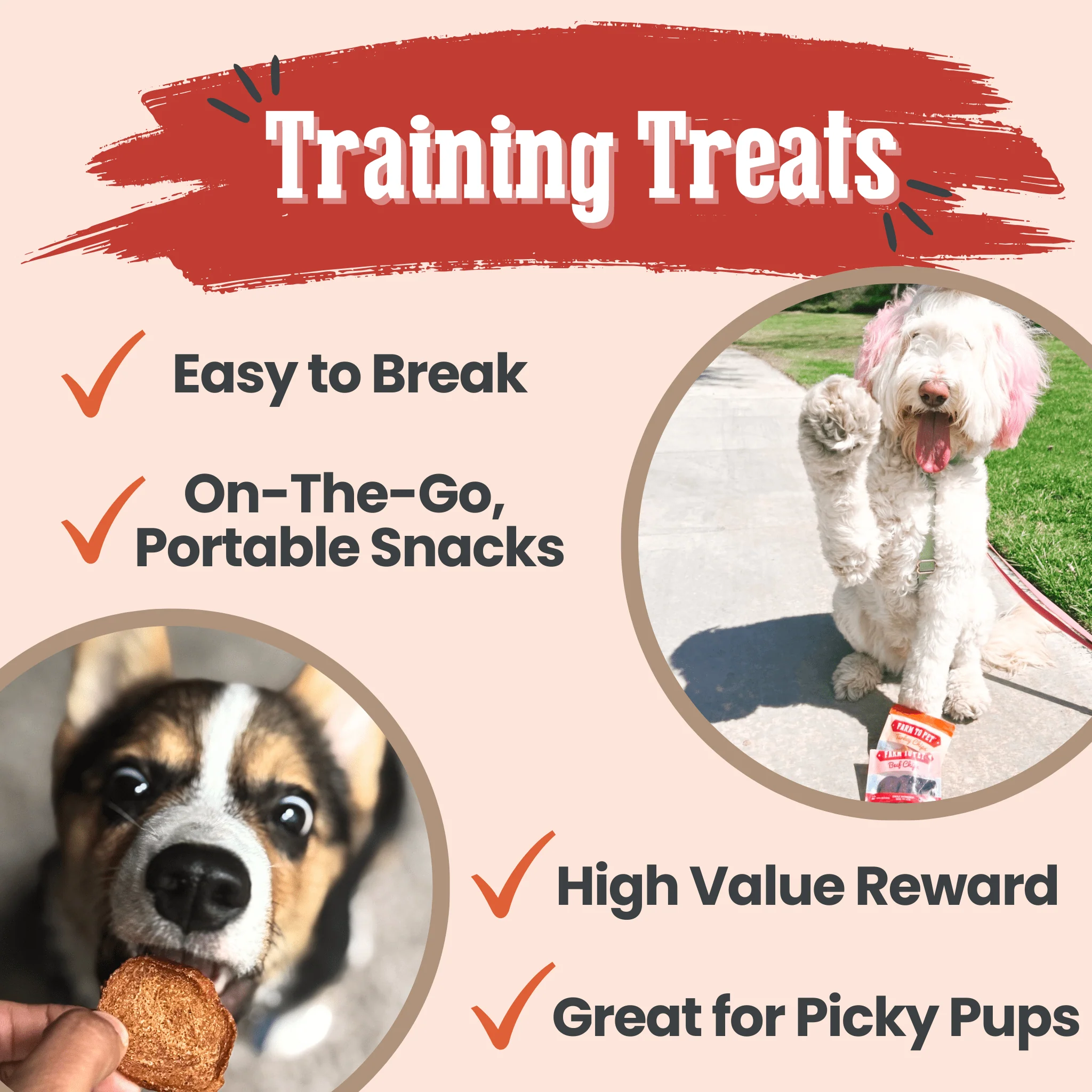 Puppy Packs 'n Snacks Dog Treat Starter Pack | Single-Ingredient Training Treats - Image 25