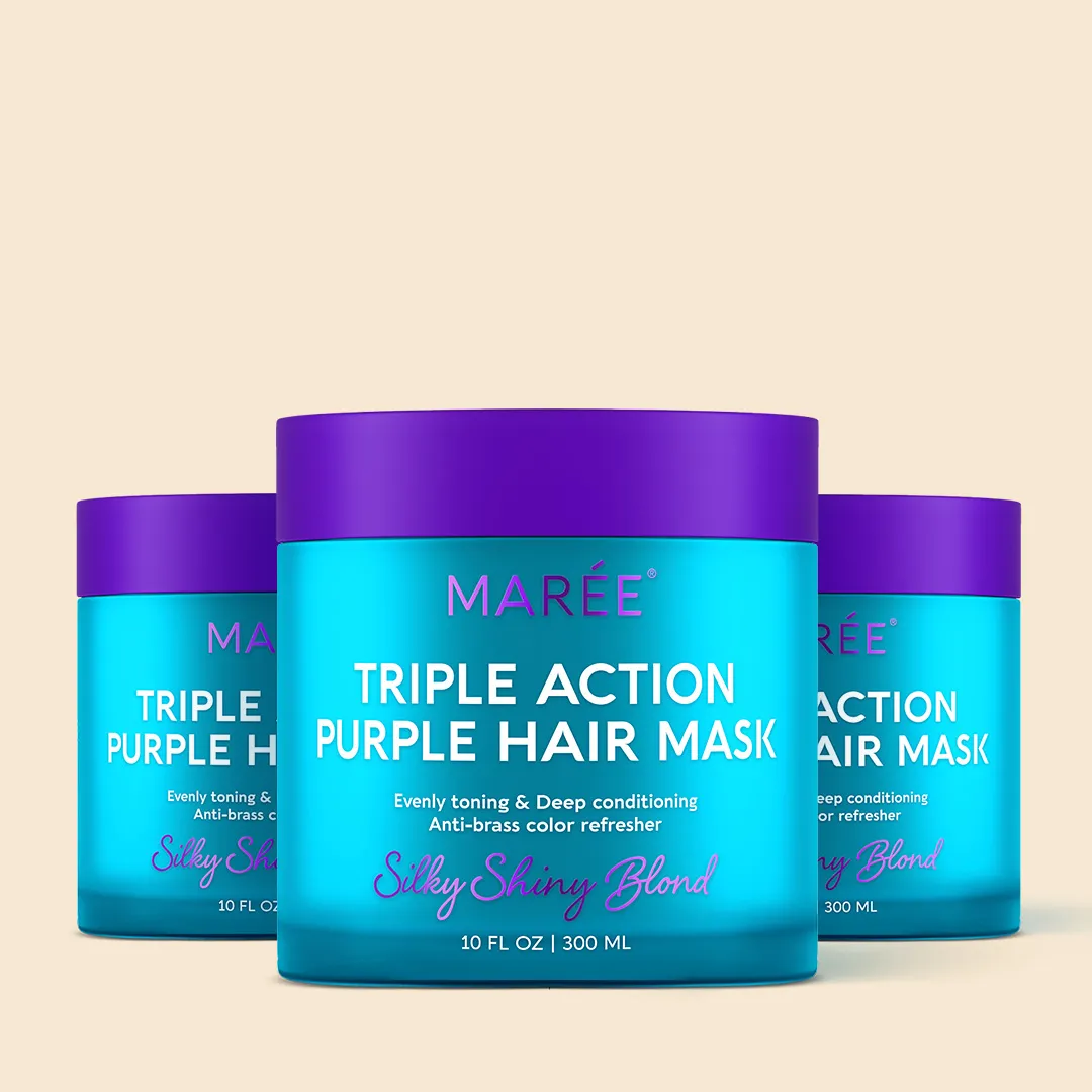Purple Mask for Blonde Hair - Image 11