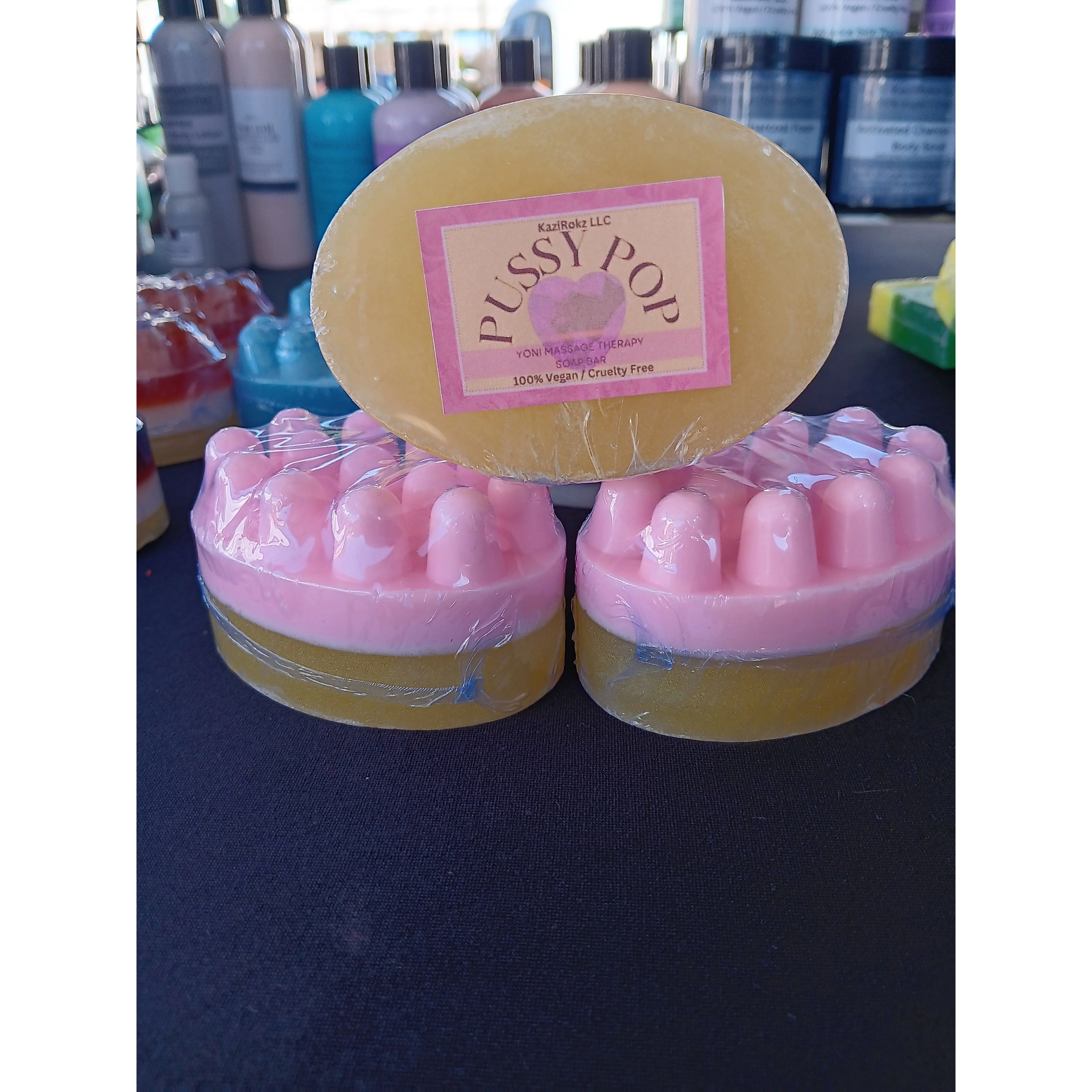 PUSSY POP YONI BAR! 100% Vegan / Cruelty Free Yoni Care - Image 2