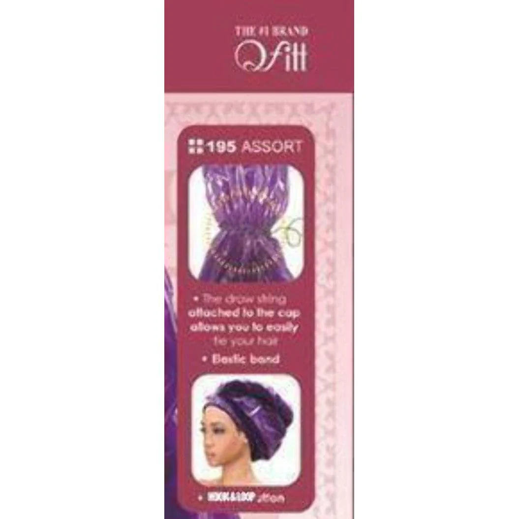 Qfitt Braid Jumbo Shower Cap, 1 pc - Image 5
