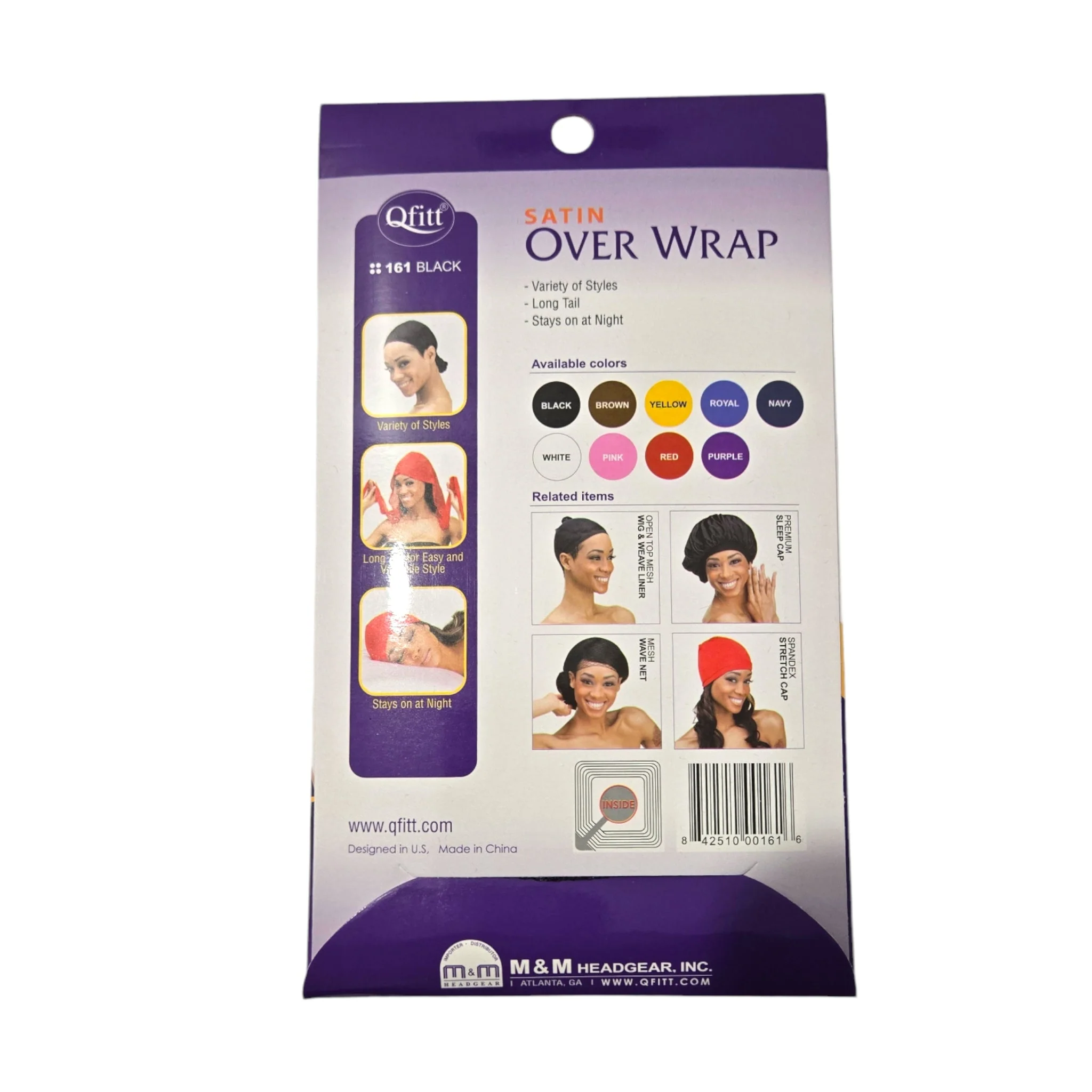 Qfitt Large Satin Over Wrap - Image 2