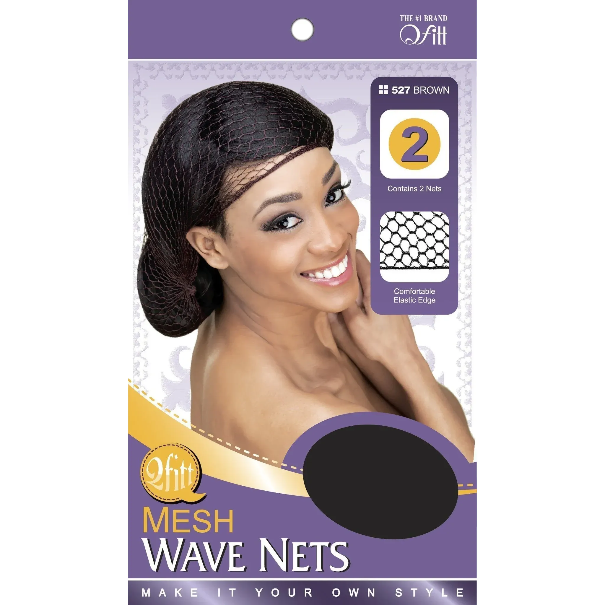 Qfitt Mesh Wave Nets - 2pk - Image 2