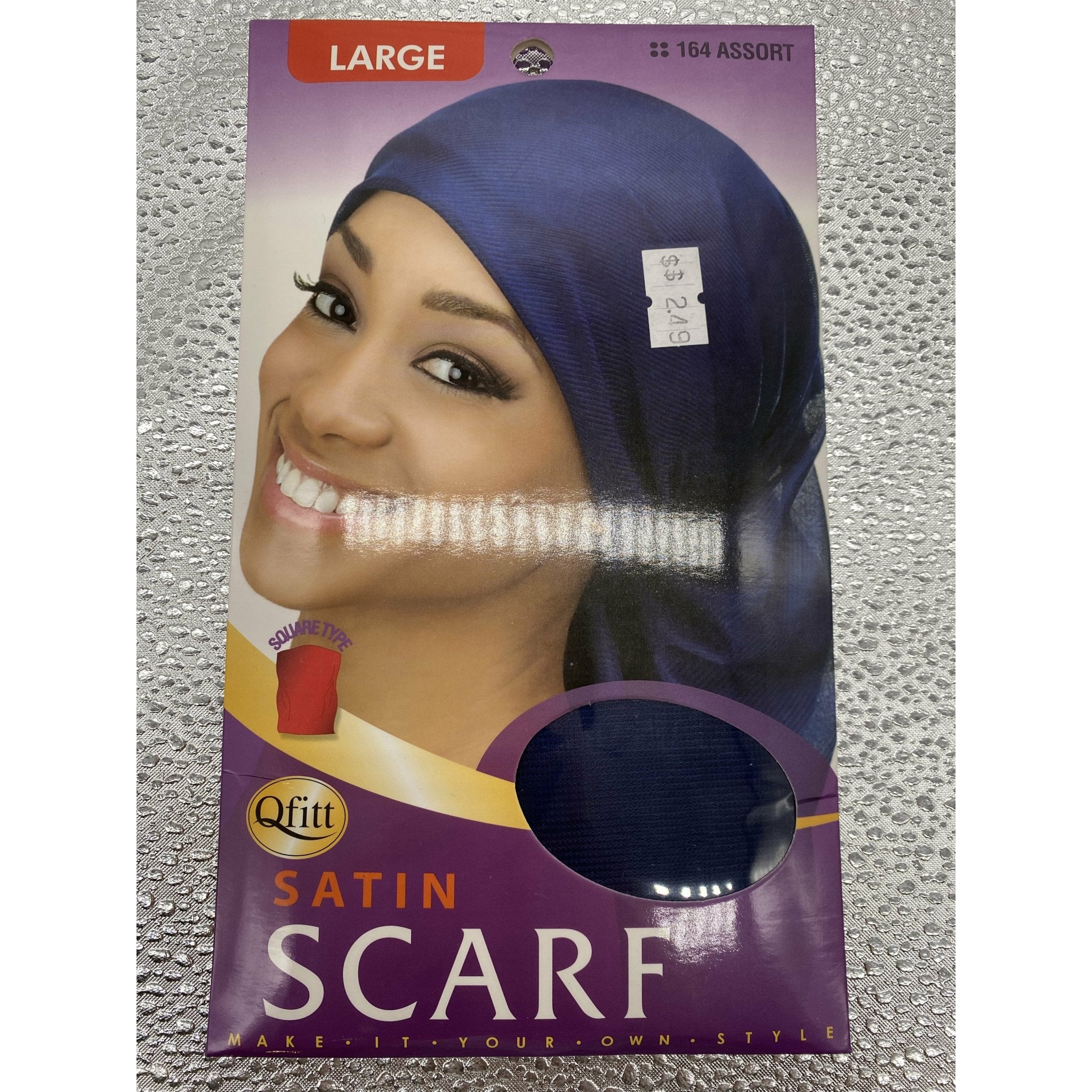 Qfitt Satin Scarf LARGE - Image 4