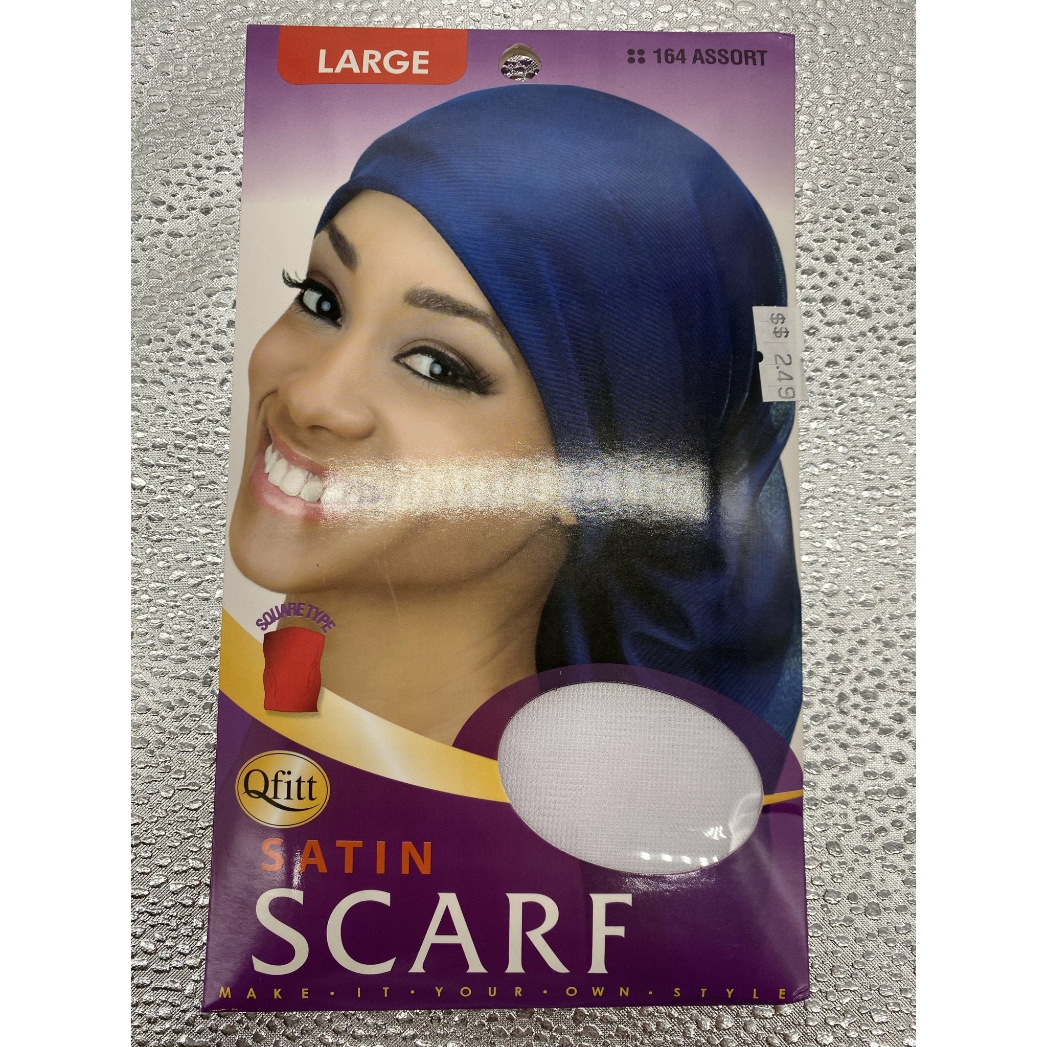 Qfitt Satin Scarf LARGE - Image 5