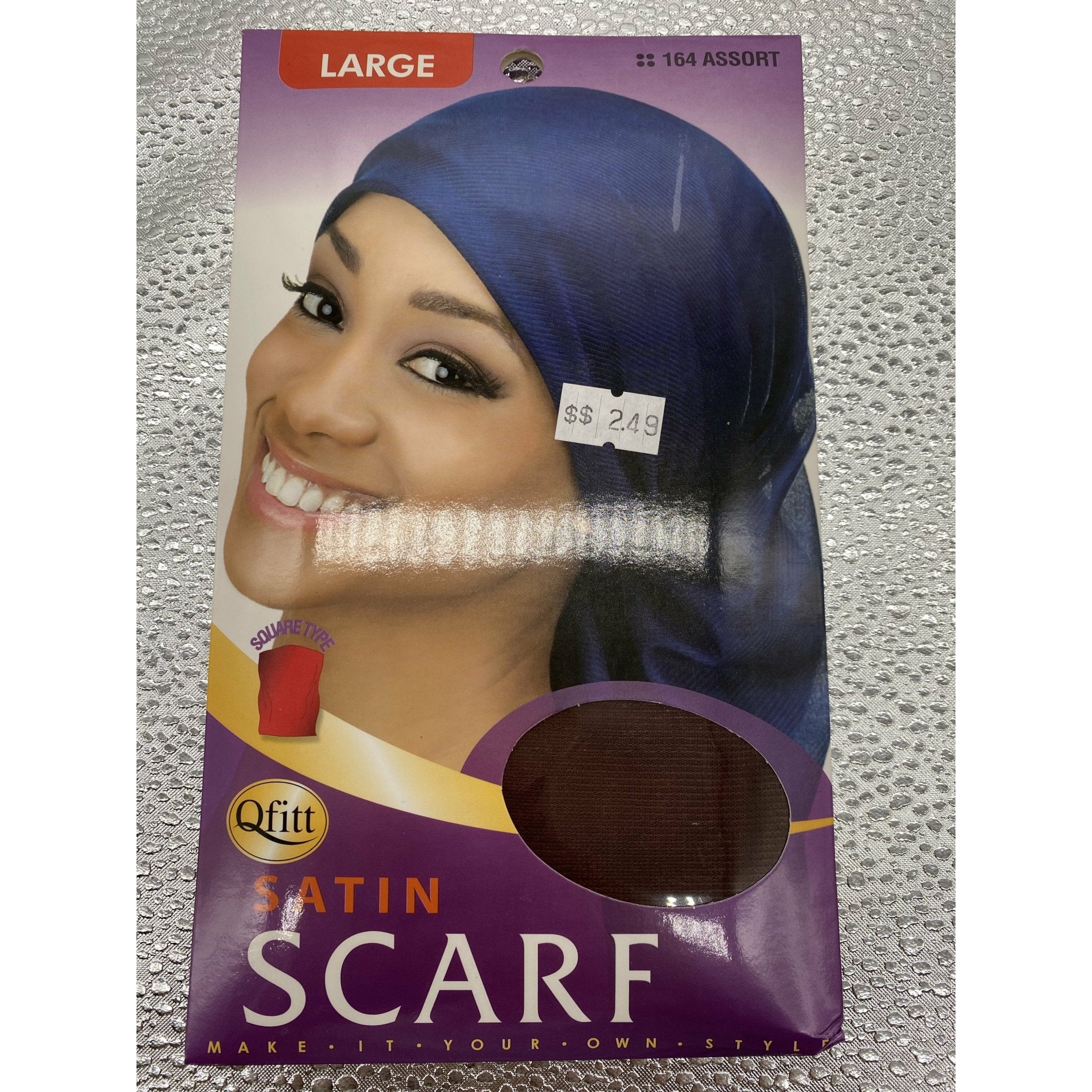 Qfitt Satin Scarf LARGE - Image 8