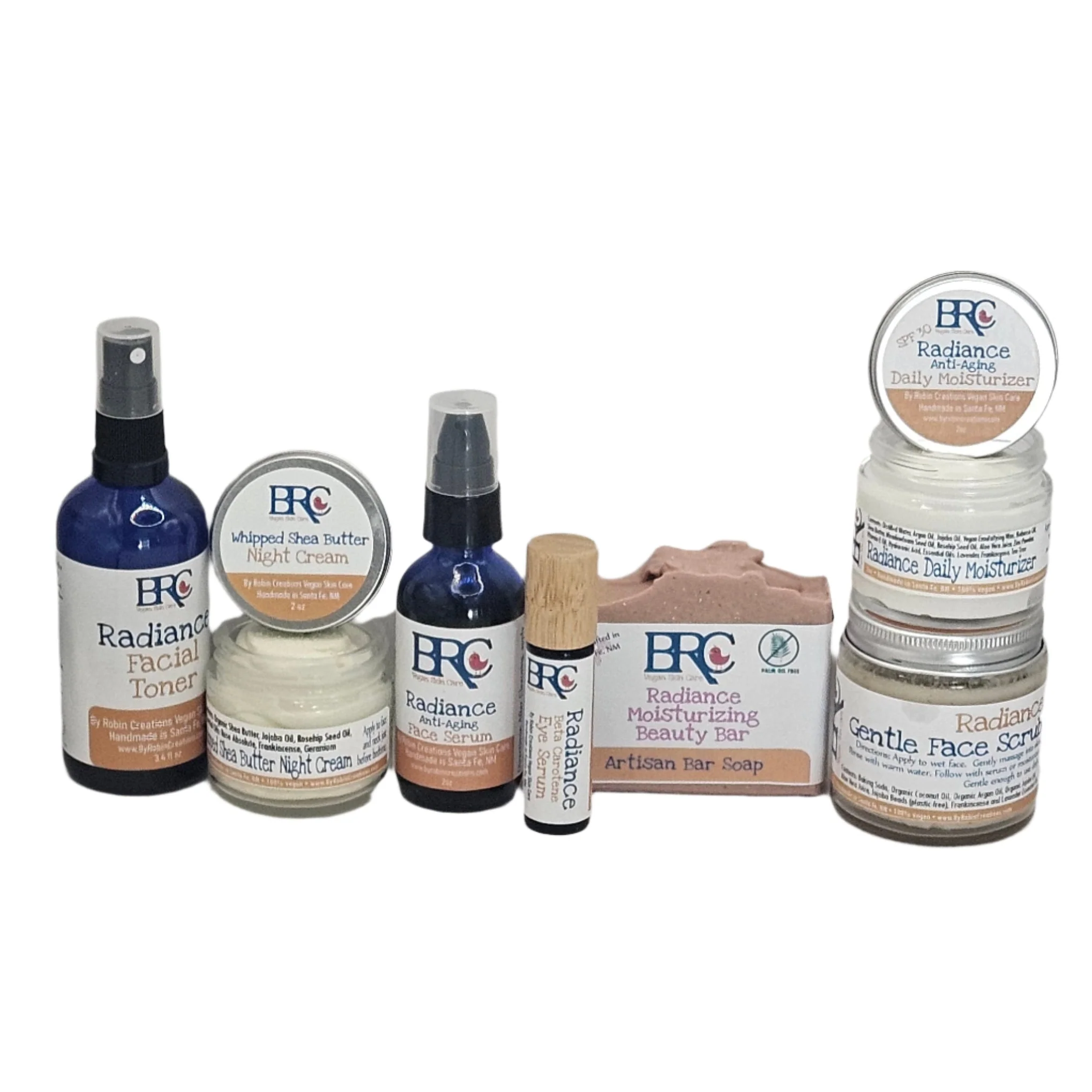 Radiance Ultimate Moisture Facial Bundle w/ Free Moisturizing Cleansing Bar