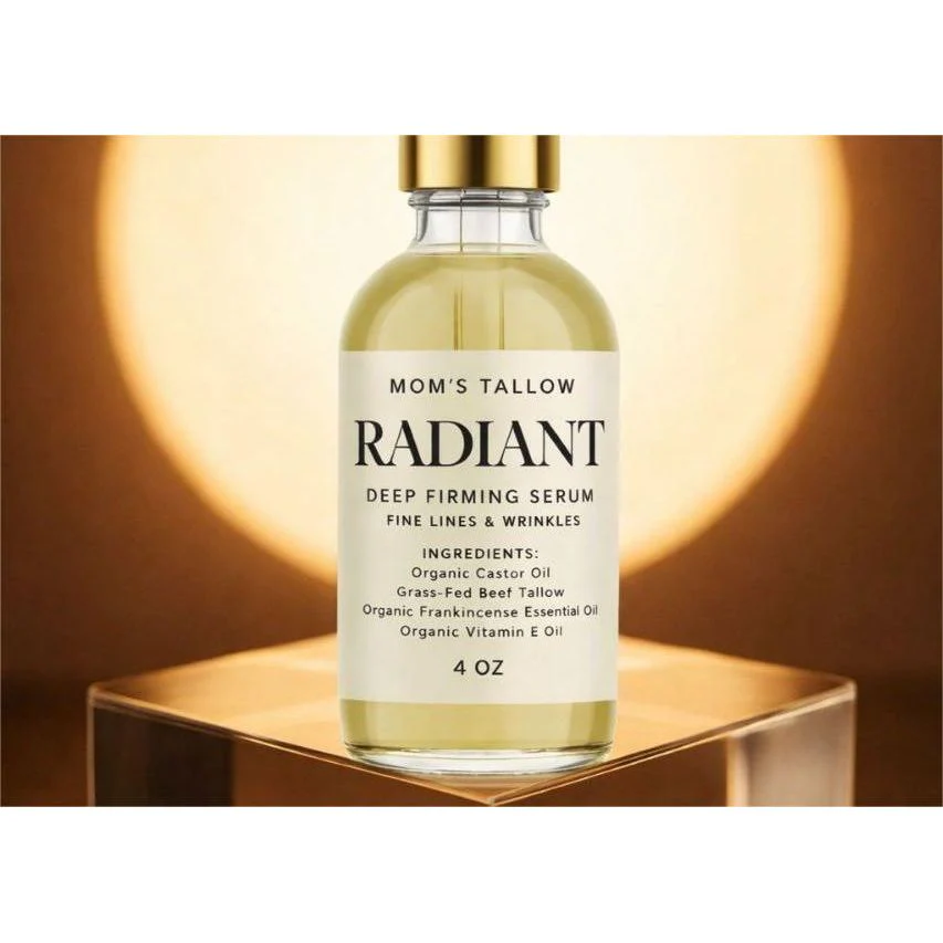 Radiant Deep Firming Serum: Targeting fine line & wrinkles (LARGE 4oz NEW) - Image 4