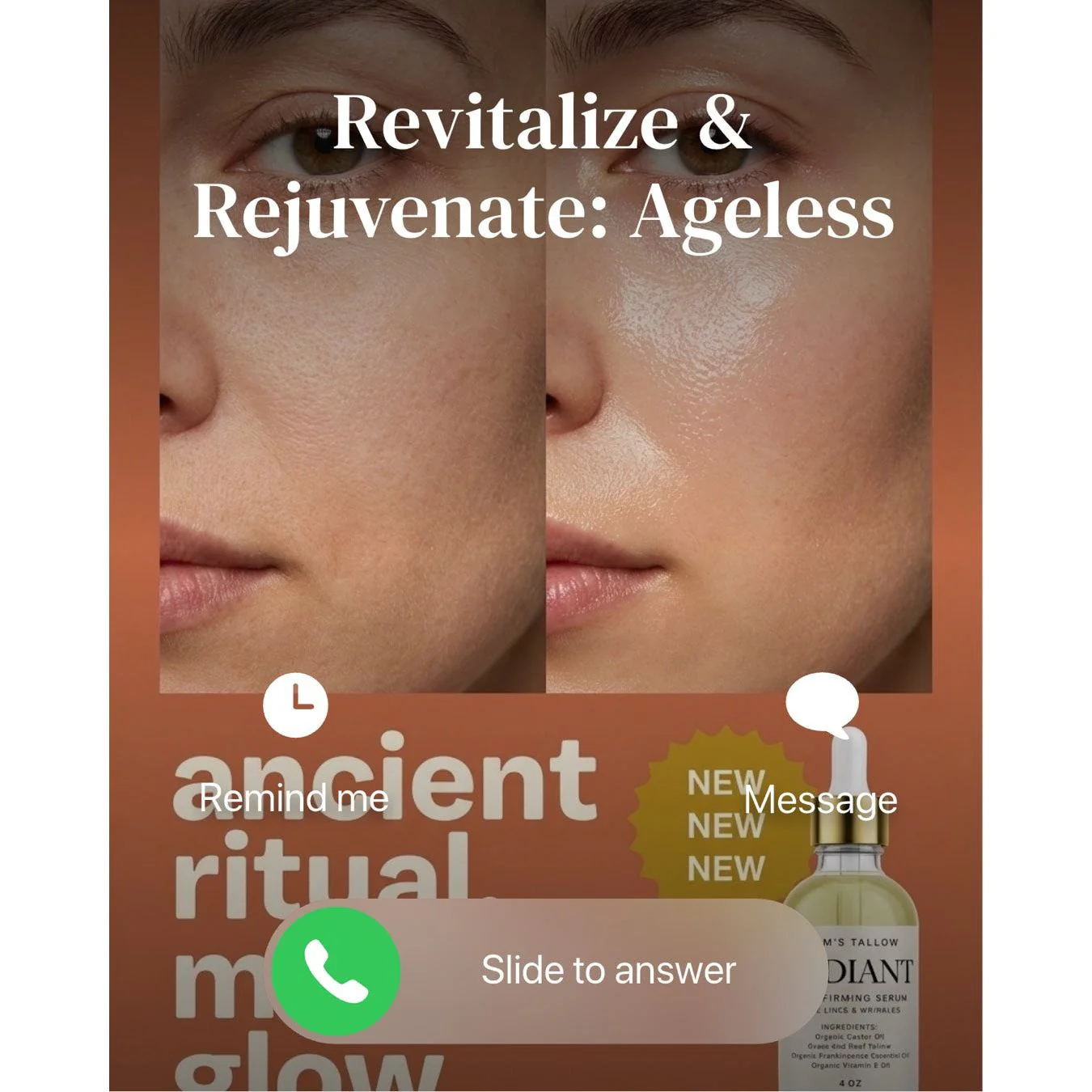 Radiant Deep Firming Serum: Targeting fine line & wrinkles (LARGE 4oz NEW) - Image 5