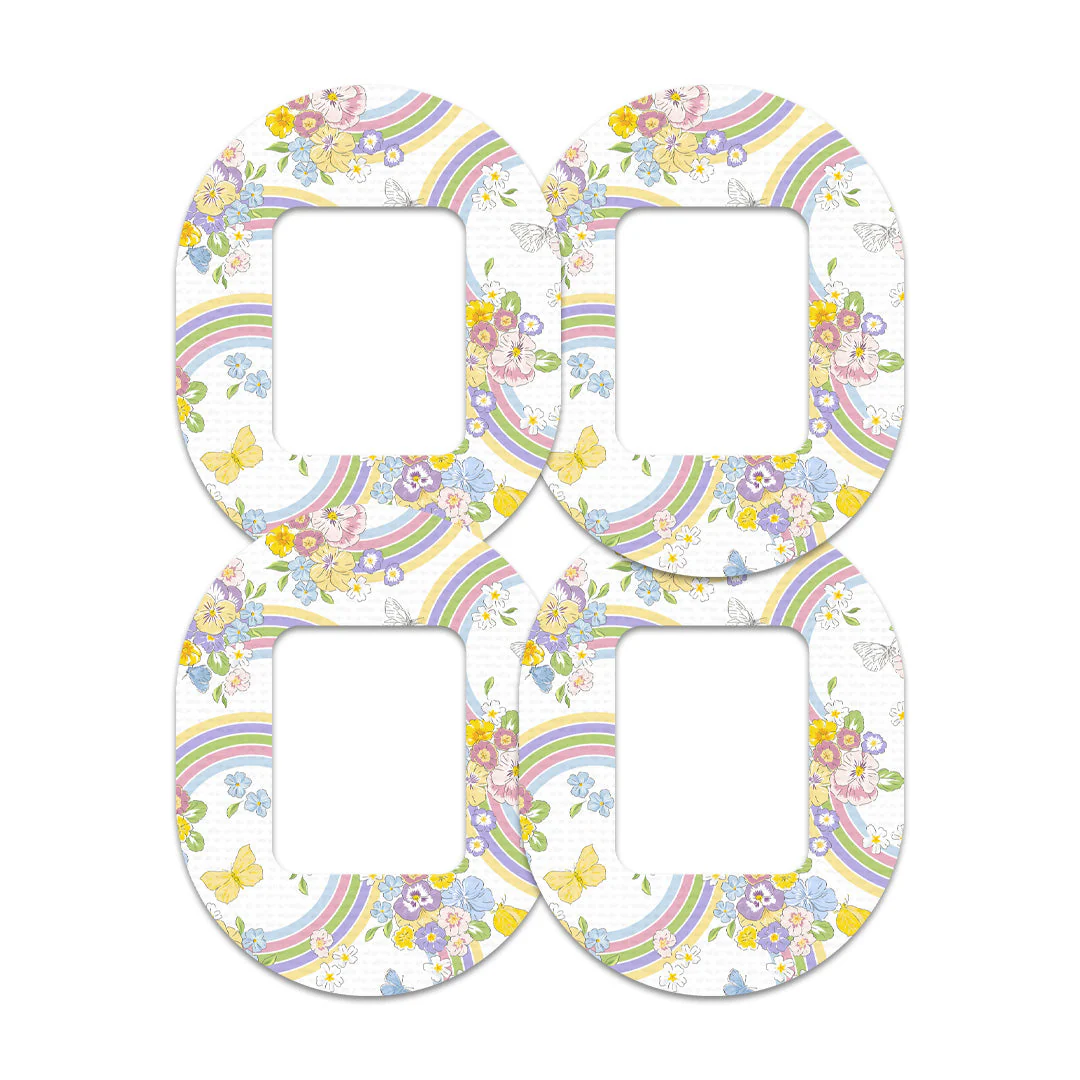 Rainbow Blooms Tandem Mobi Decorative Patch Tape - Pump Peelz - Image 2