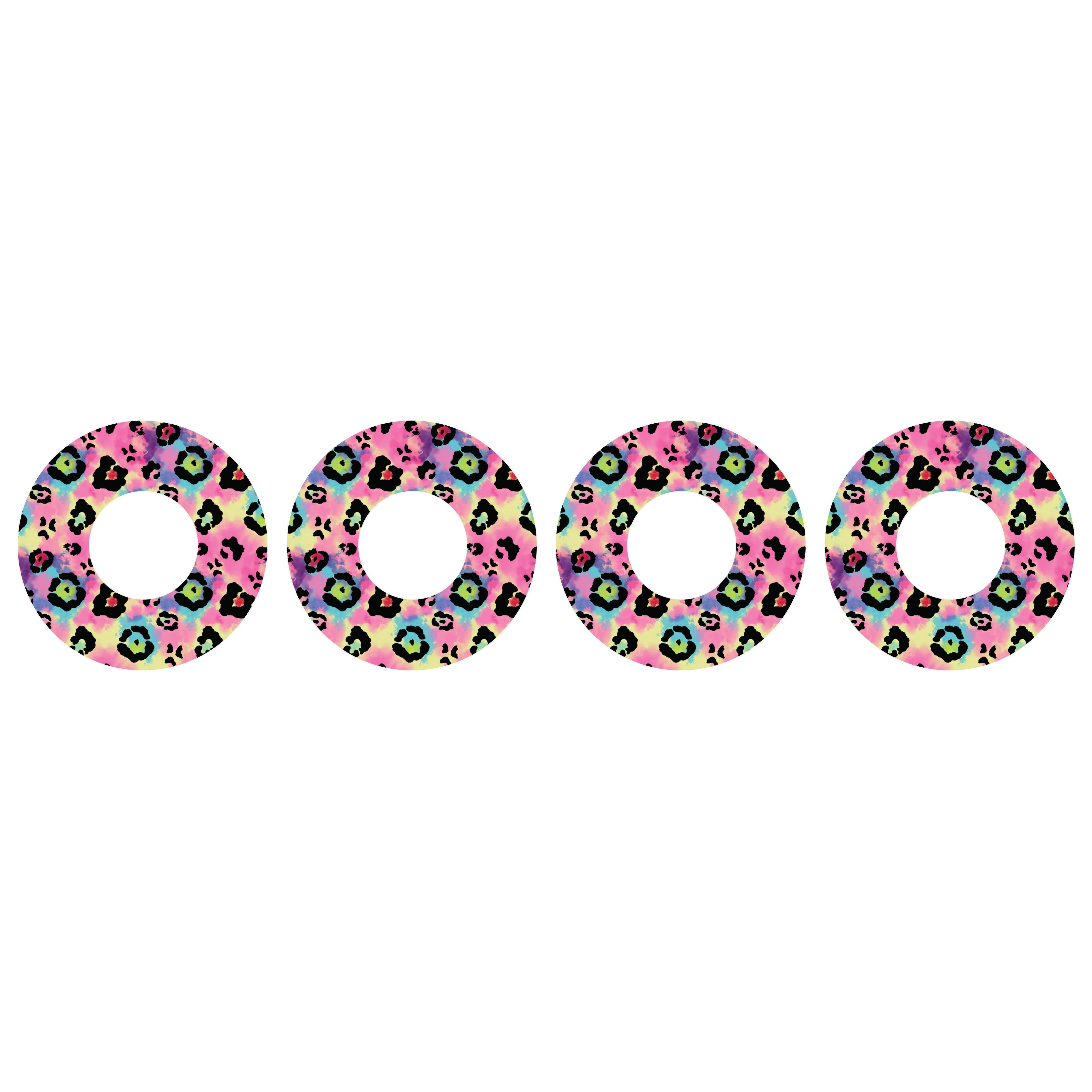 Rainbow Leopard for Patch  Freestyle Libre and Universal Infusion Set Tape - Image 2