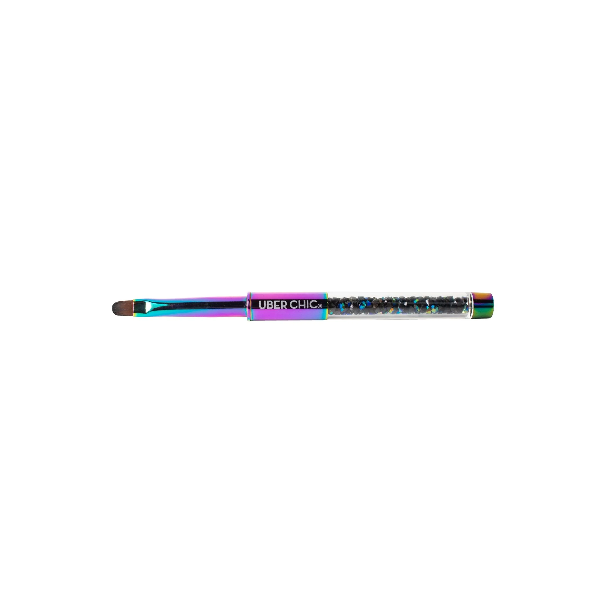 Rainbow Oval Gel Clean Up Brush - Image 2