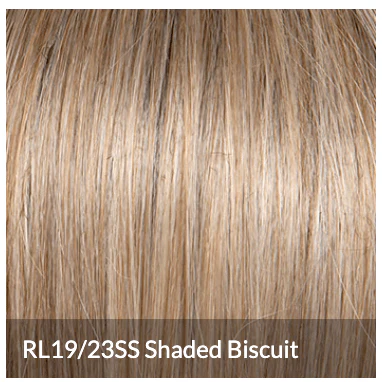 Raquel Welch Sheer Luxury Collection, Showrunner Mid-Length Layered Wig with Feather Lite Fiber Luxlite Cap Ll, Average, RL19/23SS Biscuit - Image 2
