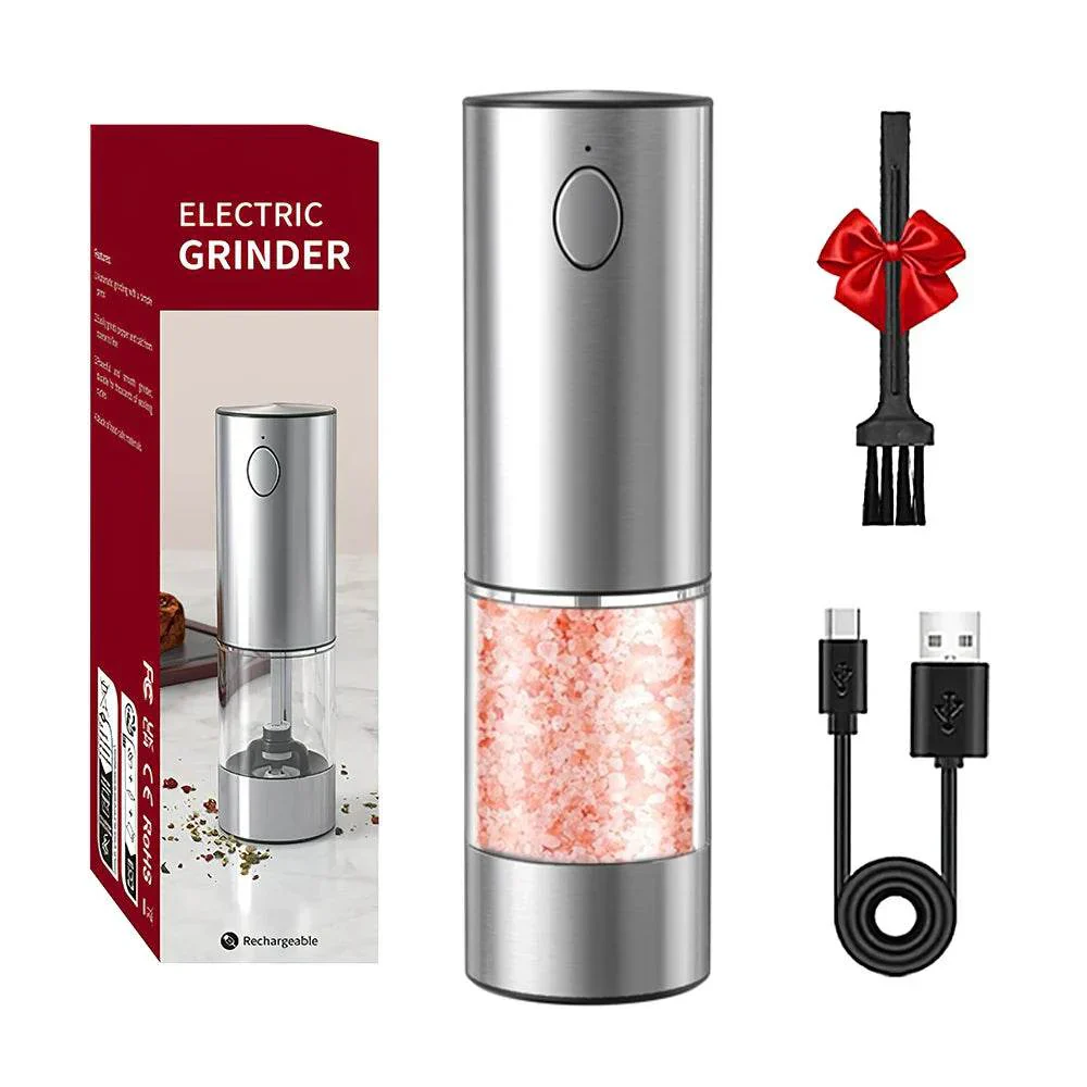 Rechargeable Electric Pepper Grinder – Adjustable Spice Mill - Image 8