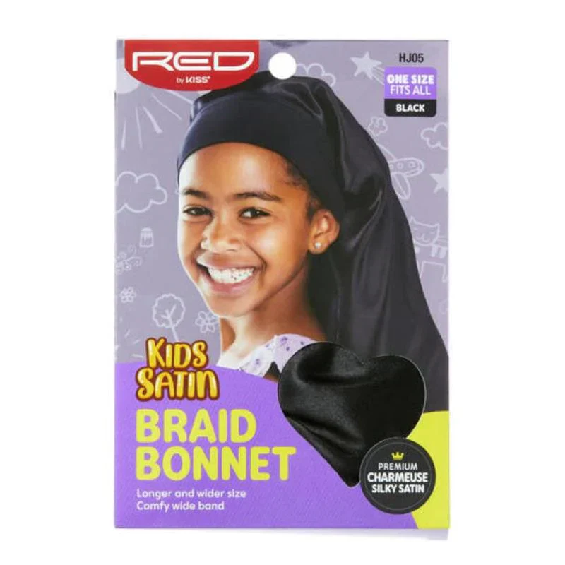 Red By Kiss Satin Braid Bonnet - Image 2