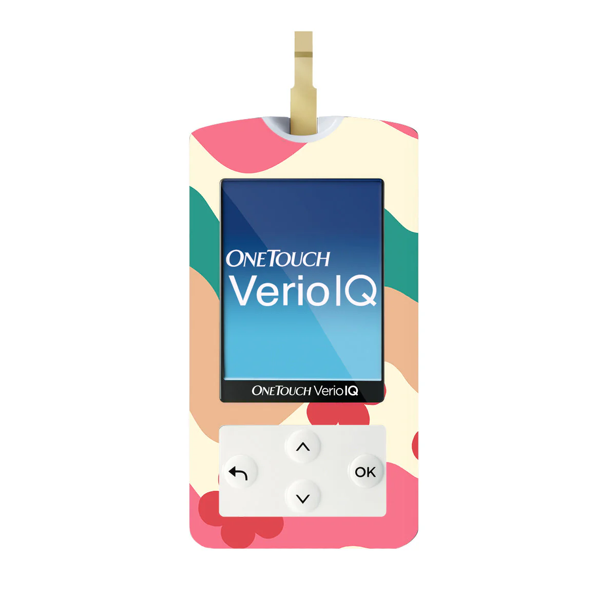 Retro Noel OneTouch Verio IQ Glucometer Sticker - Pump Peelz