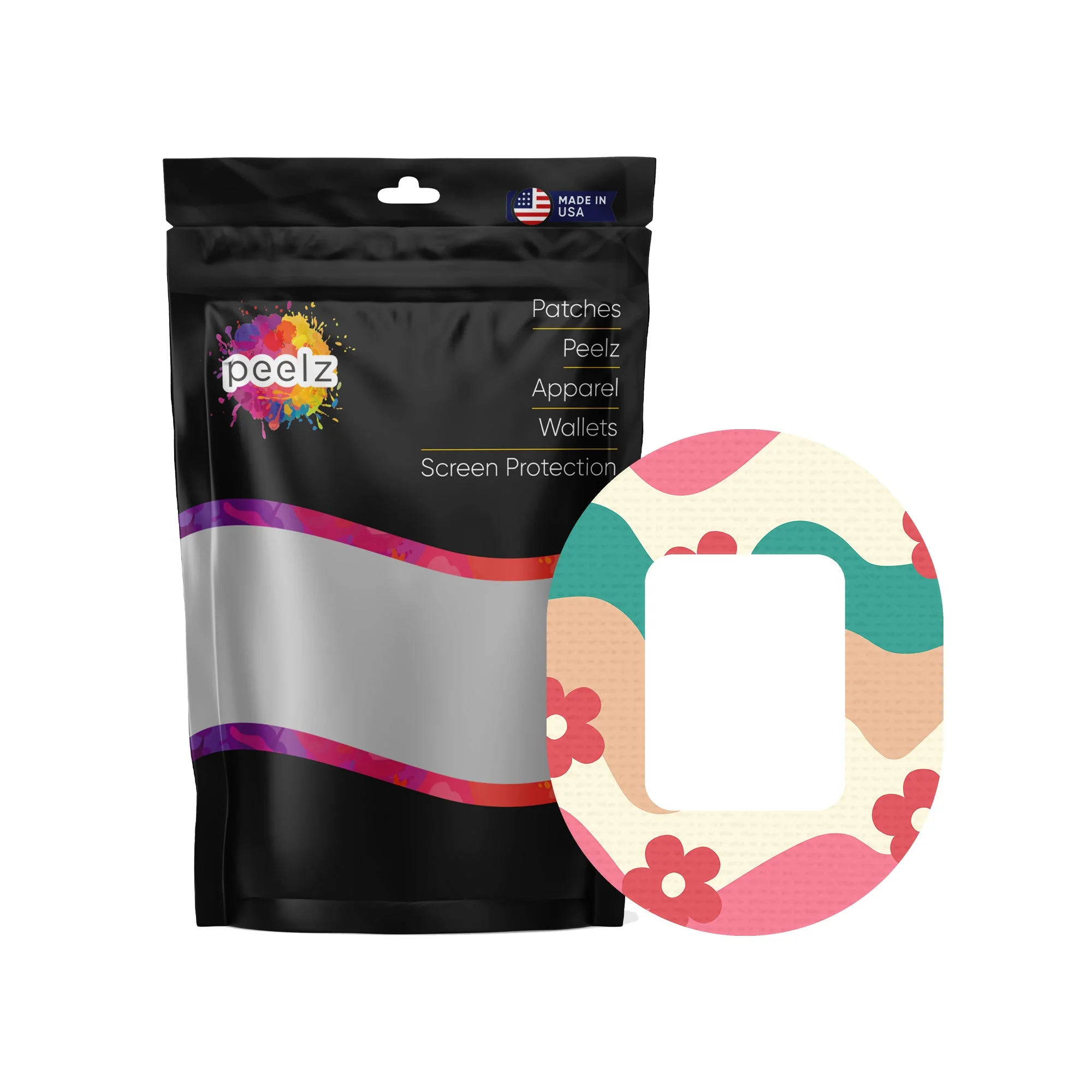 Retro Noel Tandem Mobi Patch Tape - Pump Peelz - Image 3