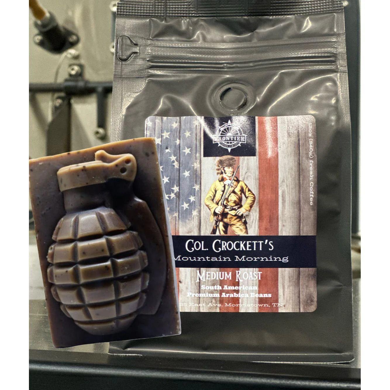 Reveille Natural Coffee Grenade Soap (Coffee) - Image 3