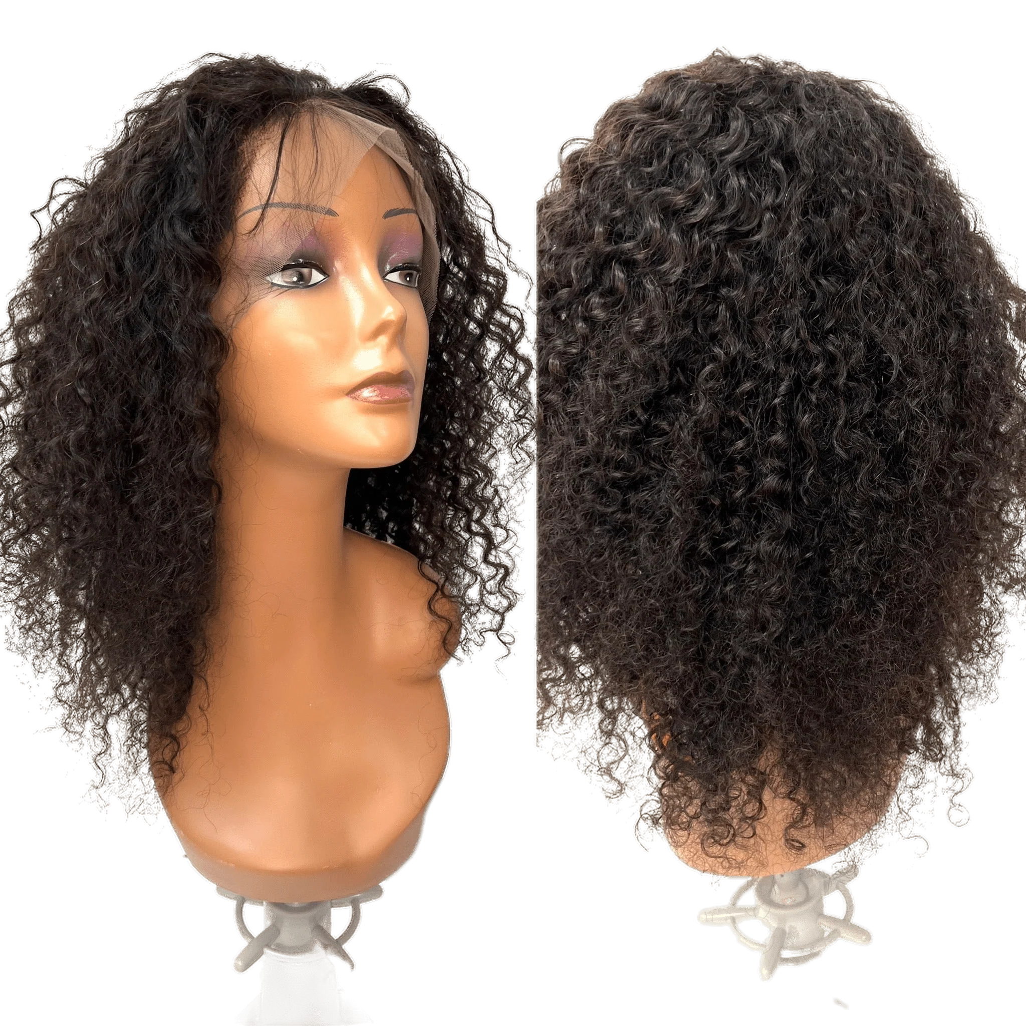 RIO Bohemian Front Lace Wig Natural Black - Image 3