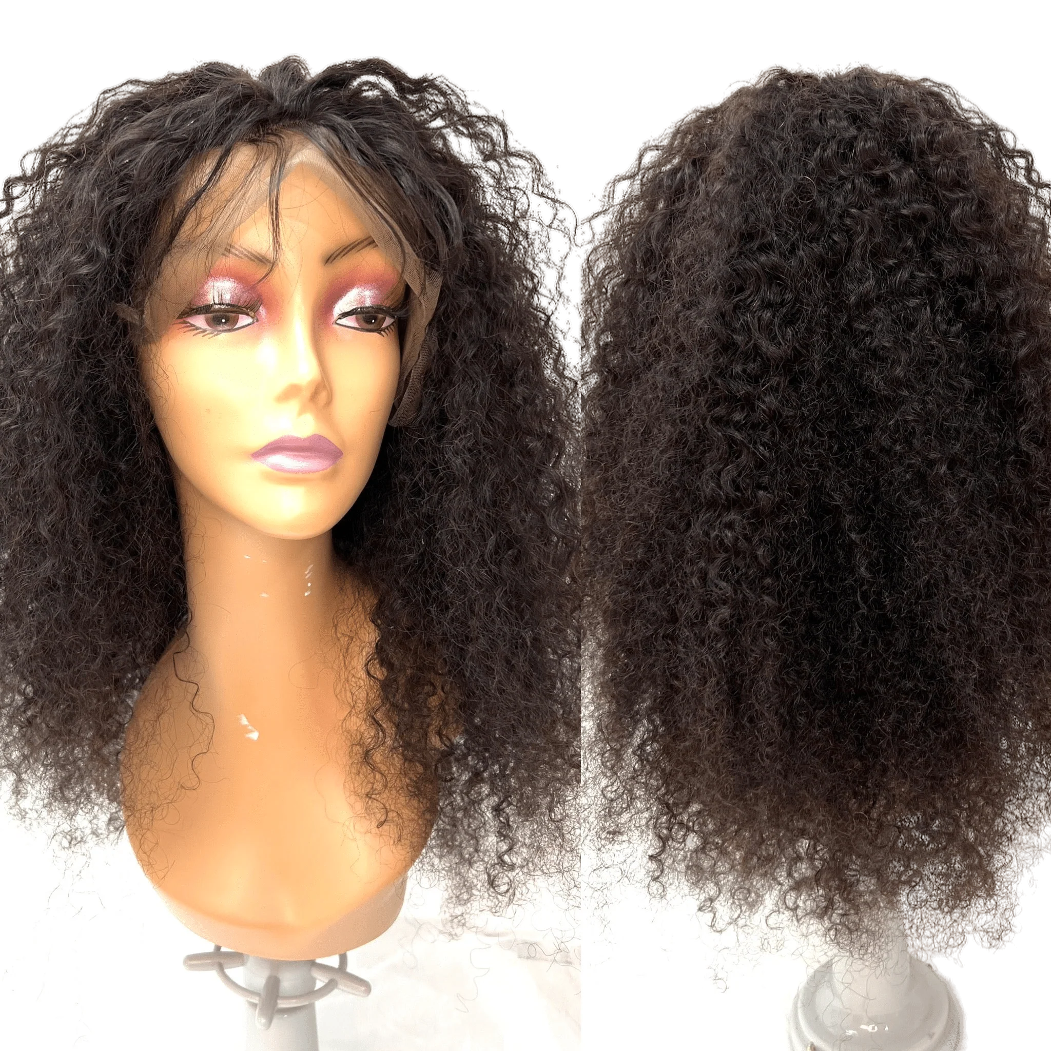 RIO Bohemian Front Lace Wig Natural Black - Image 4