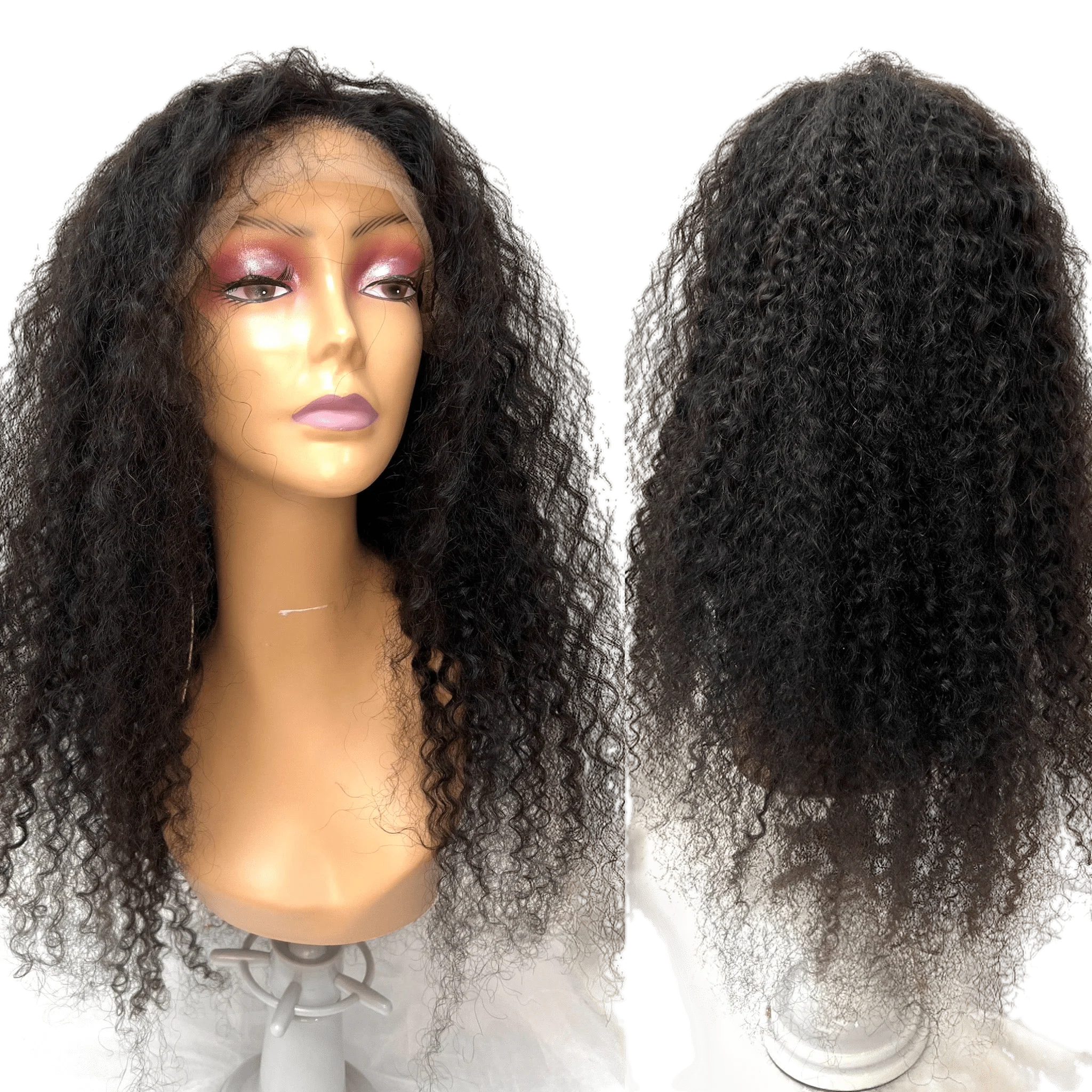 RIO Bohemian Front Lace Wig Natural Black - Image 5