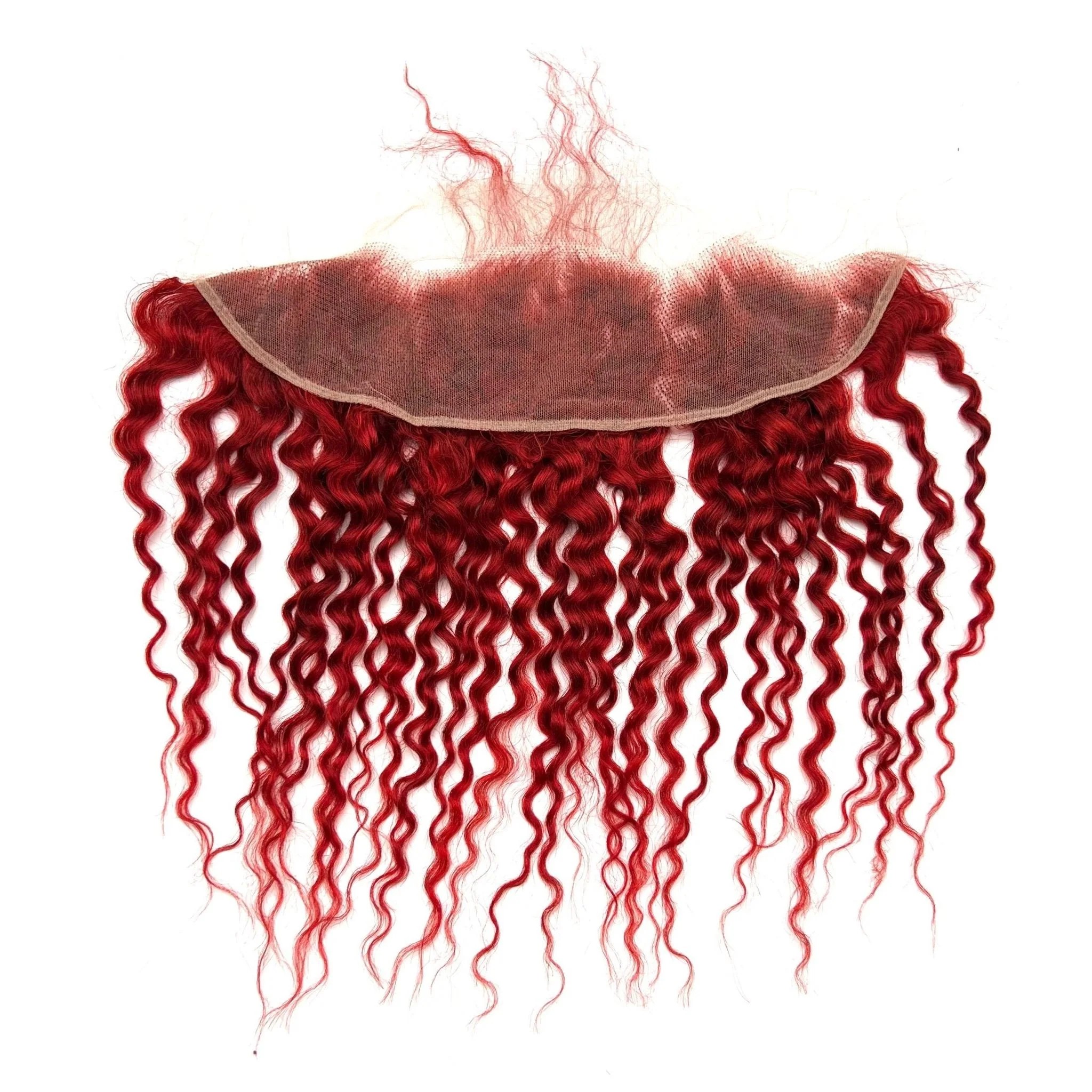 RIO Bohemian Frontal Ear to Ear 13X4 Red