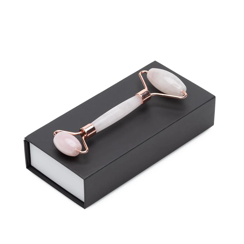 Rose Quartz Facial Roller – Dual-Ended Beauty Tool for Calming, Cooling & Skin Radiance - Image 3