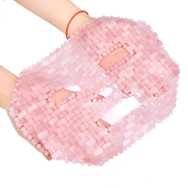 ROSE QUARTZ SELF-LOVE FACE MASK - Handmade - Image 3