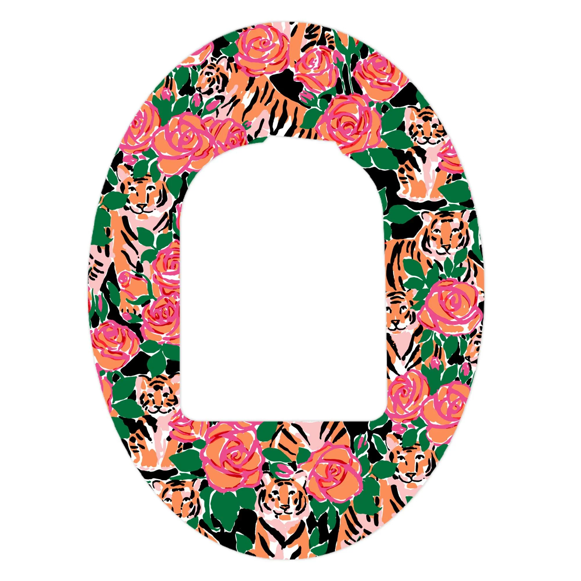 Rosey Tigers Pod Patch Tape - Pump Peelz