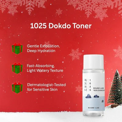 Round Lab 1025 Dokdo Travel Skincare Gift Set 4pc - Missing Box - Image 11
