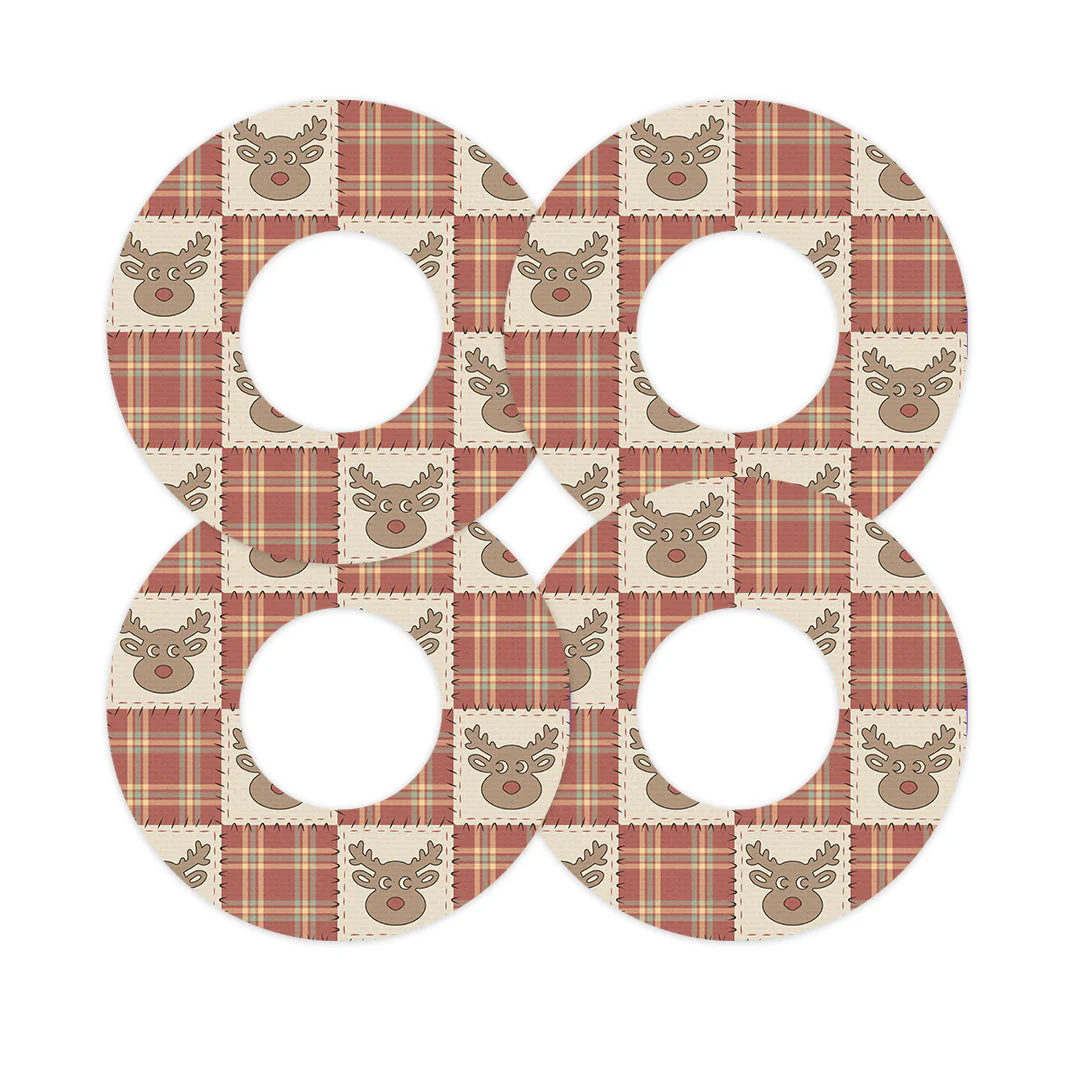 Rustic Reindeer Freestyle Libre 2 Patch Tape - Pump Peelz - Image 2