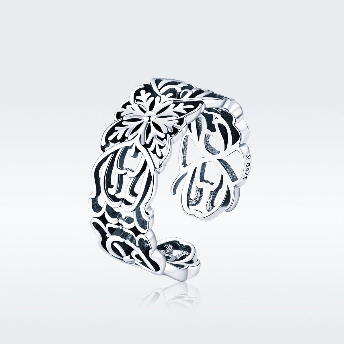 S925 Sterling Silver 0.8cm Width Ring - Image 2