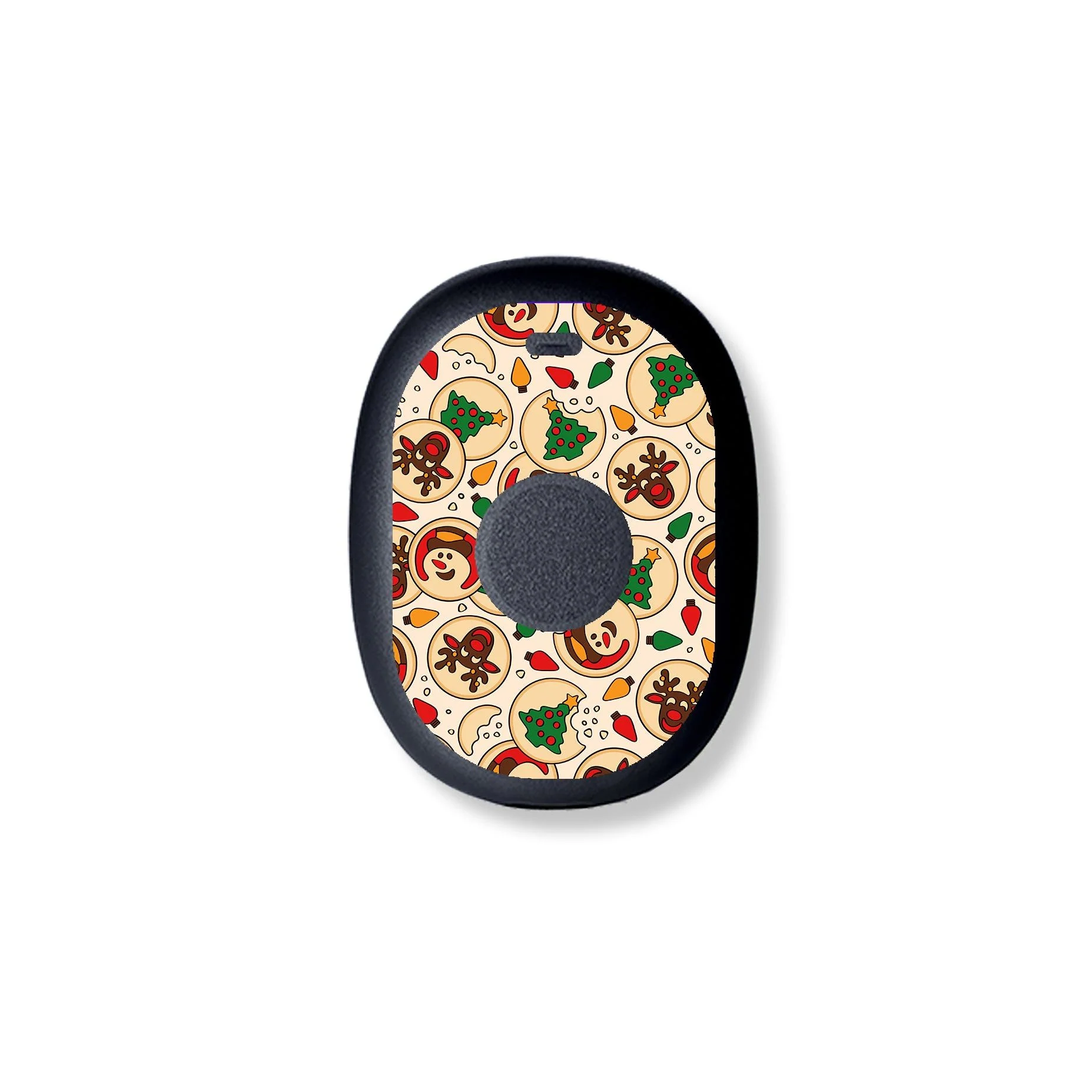 Santa's Cookies Eversense 365 Smart Transmitter Sticker - Pump Peelz