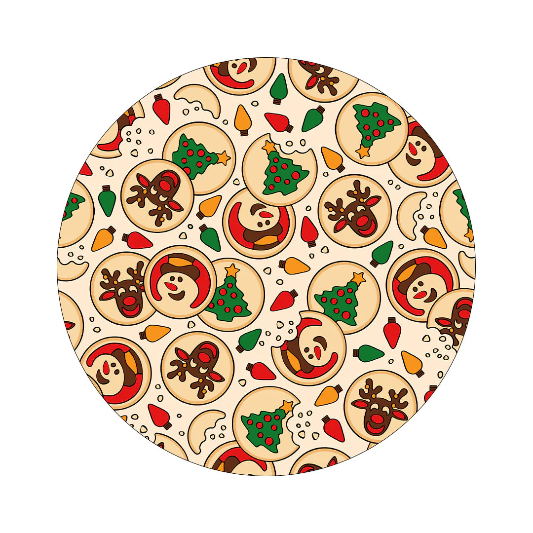 Santa's Cookies twiist™ Automated Insulin Delivery System Stickers - Pump Peelz - Image 2