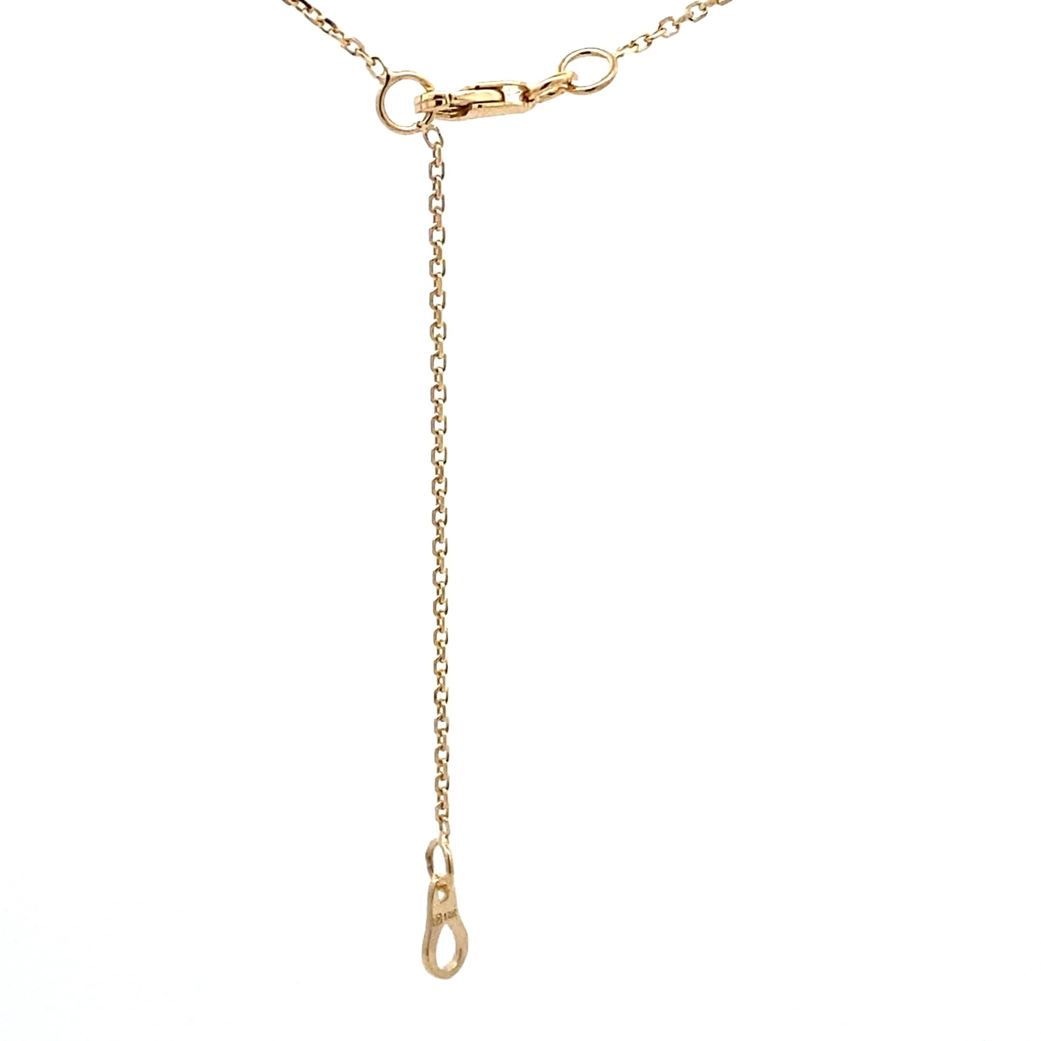 Sapphire Diamond Fashion Pendants 10KT Yellow Gold - Image 7
