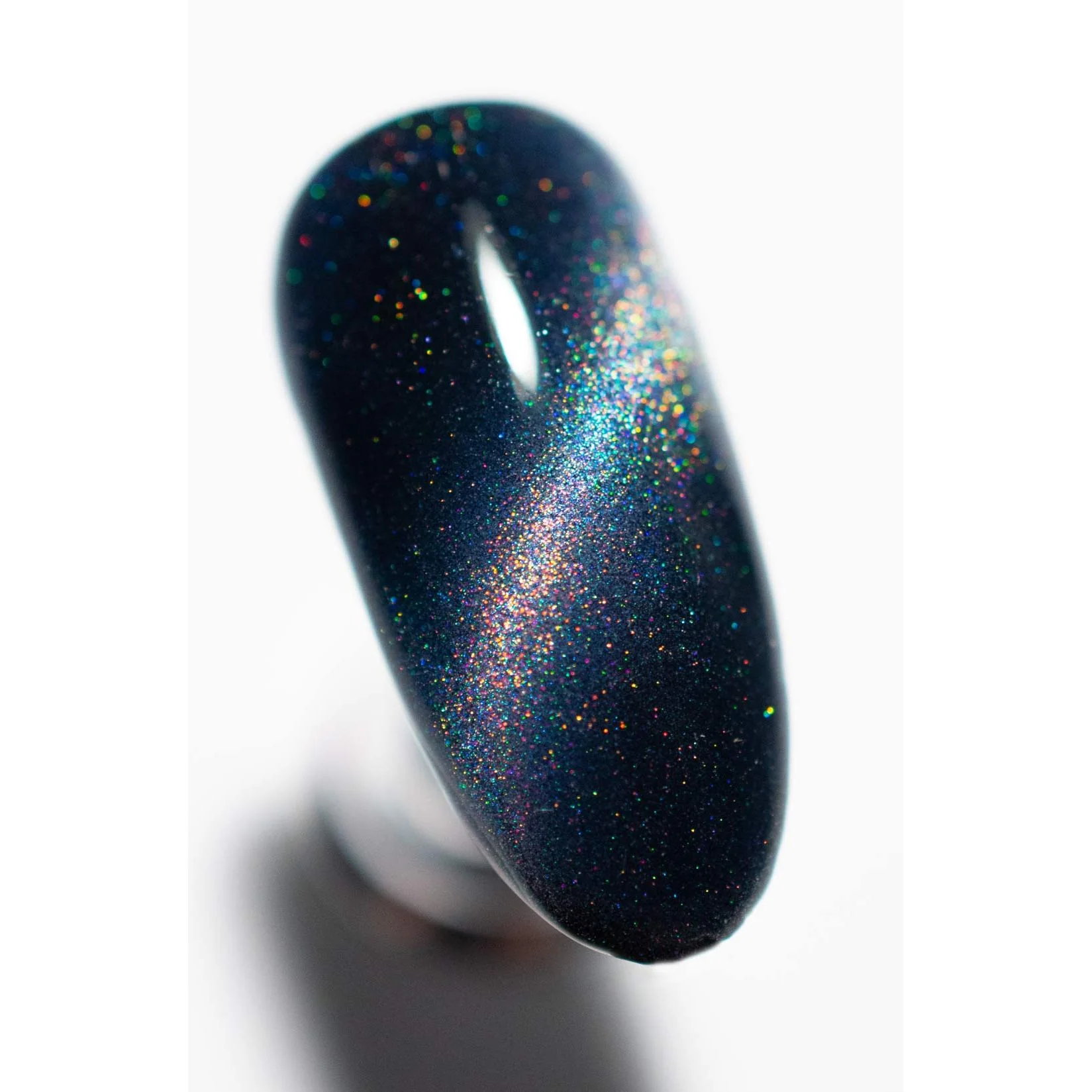 Sapphire Moon- Holo Cats Eye Gel Polish - Image 3