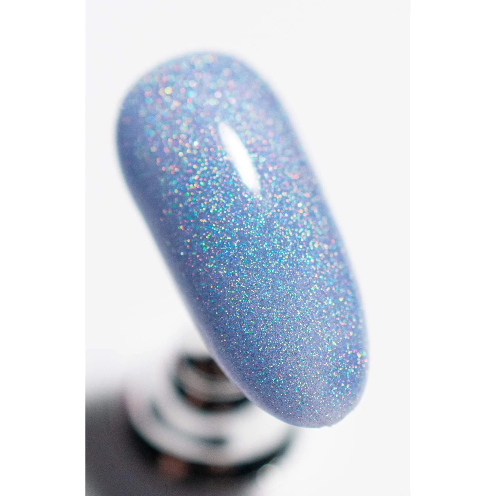 Sapphire Moon- Holo Cats Eye Gel Polish - Image 4