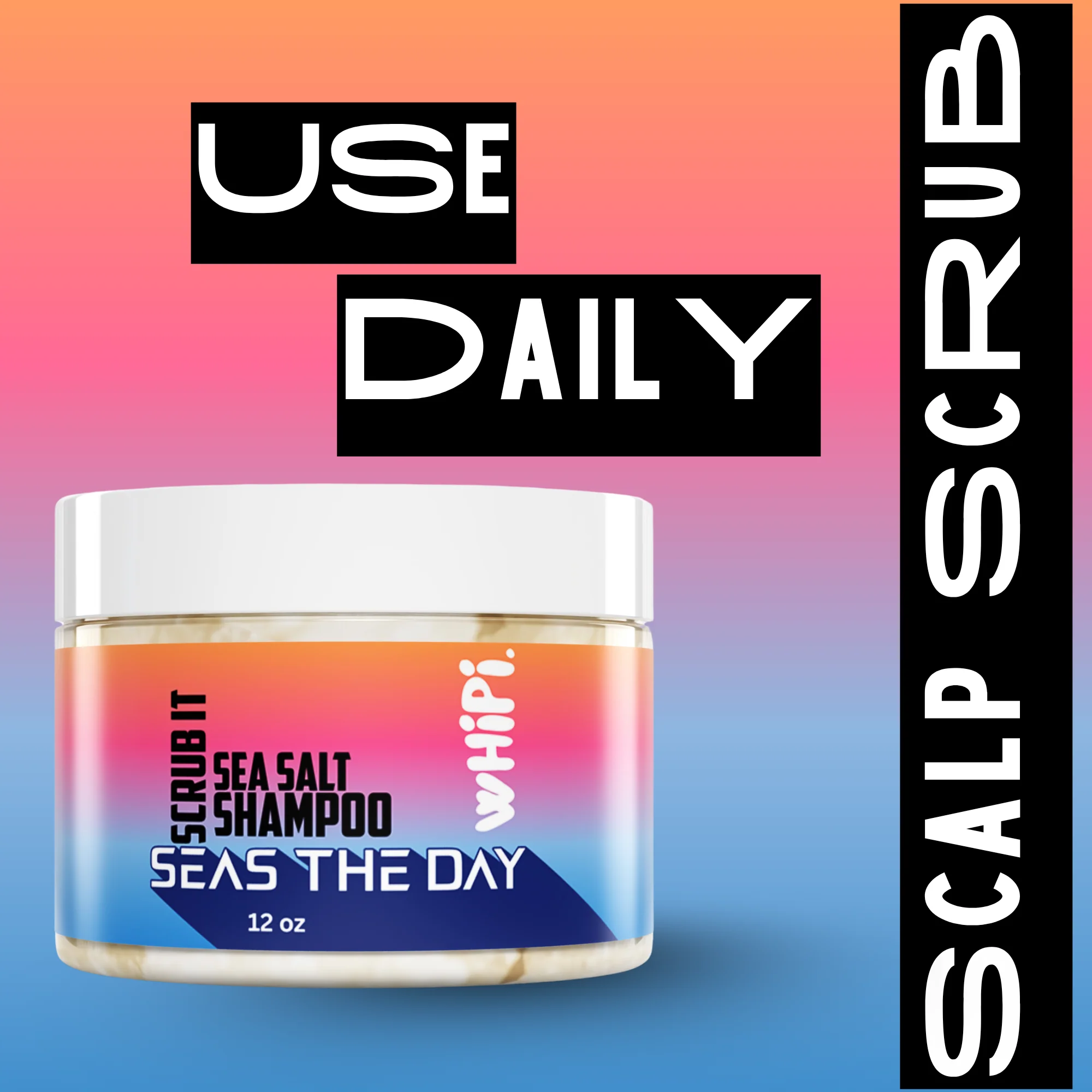 Scrub- Sea Salt Shampoo - Image 3