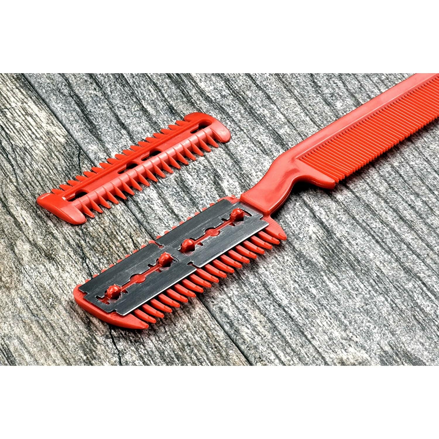 SE Razor Comb with 5 Extra Blades - Image 4