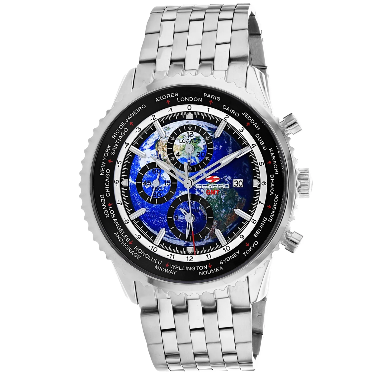 Seapro Men's Meridian World Timer GMT - Image 2