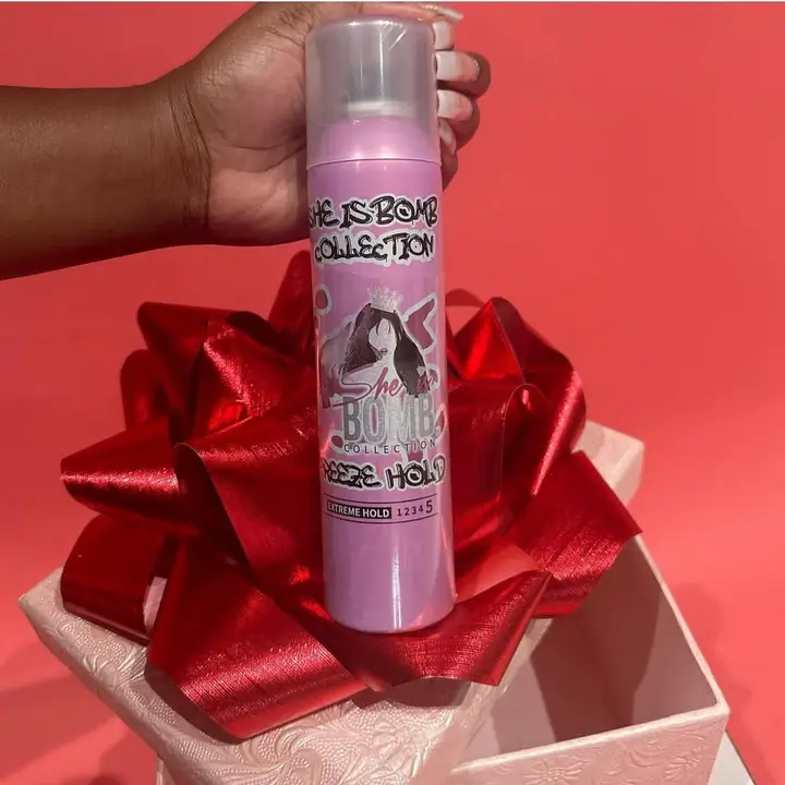 She Is Bomb Collection Freeze Hold Spray - 3 Oz