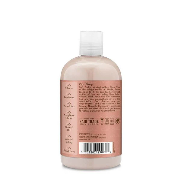 Shea Moisture Coconut & Hibiscus Curl & Shine Shampoo - Image 2
