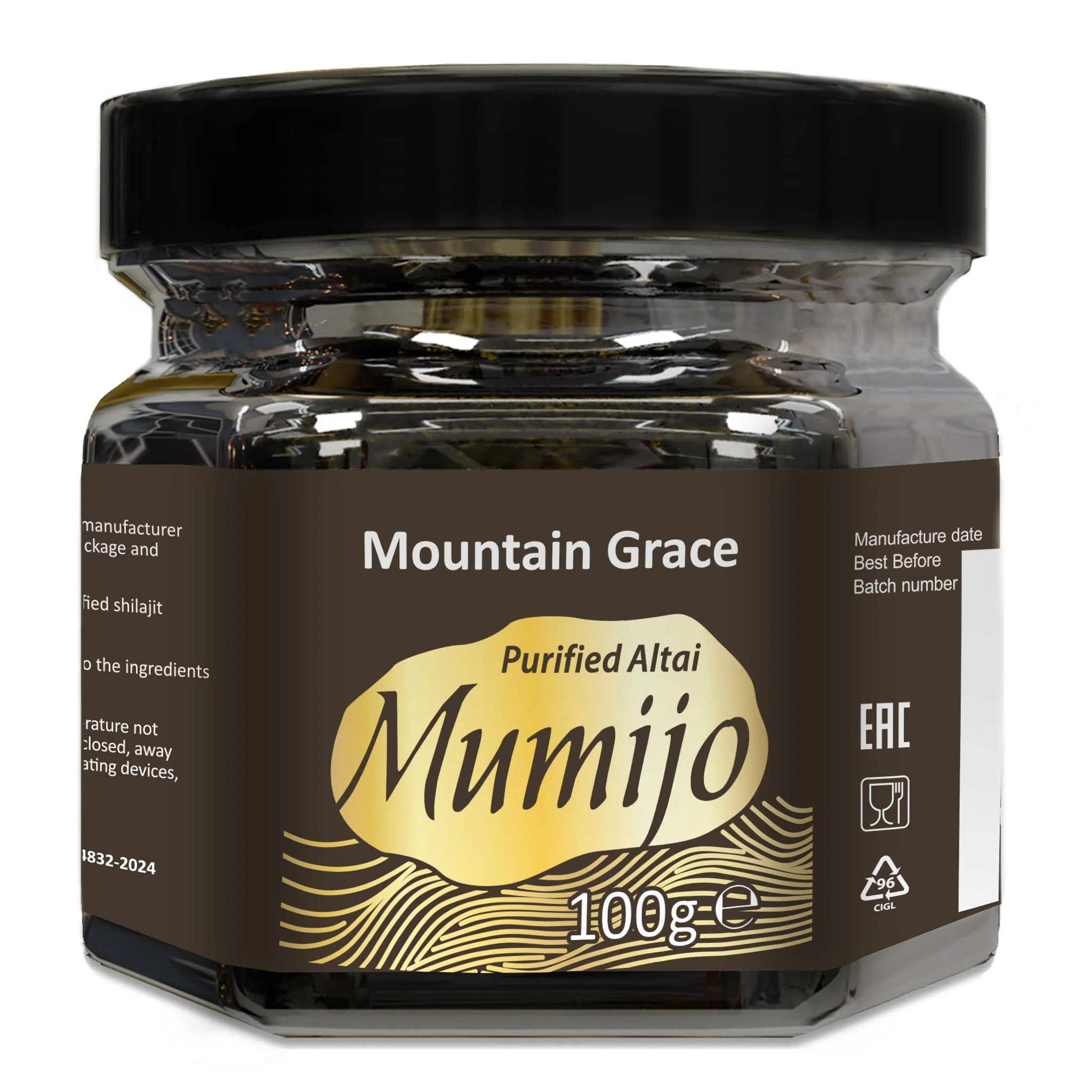 Siberian Shilajit Altai Mumijo Resin | Sibirska Mountain Grace 100g (Sachera-Med) - Image 9