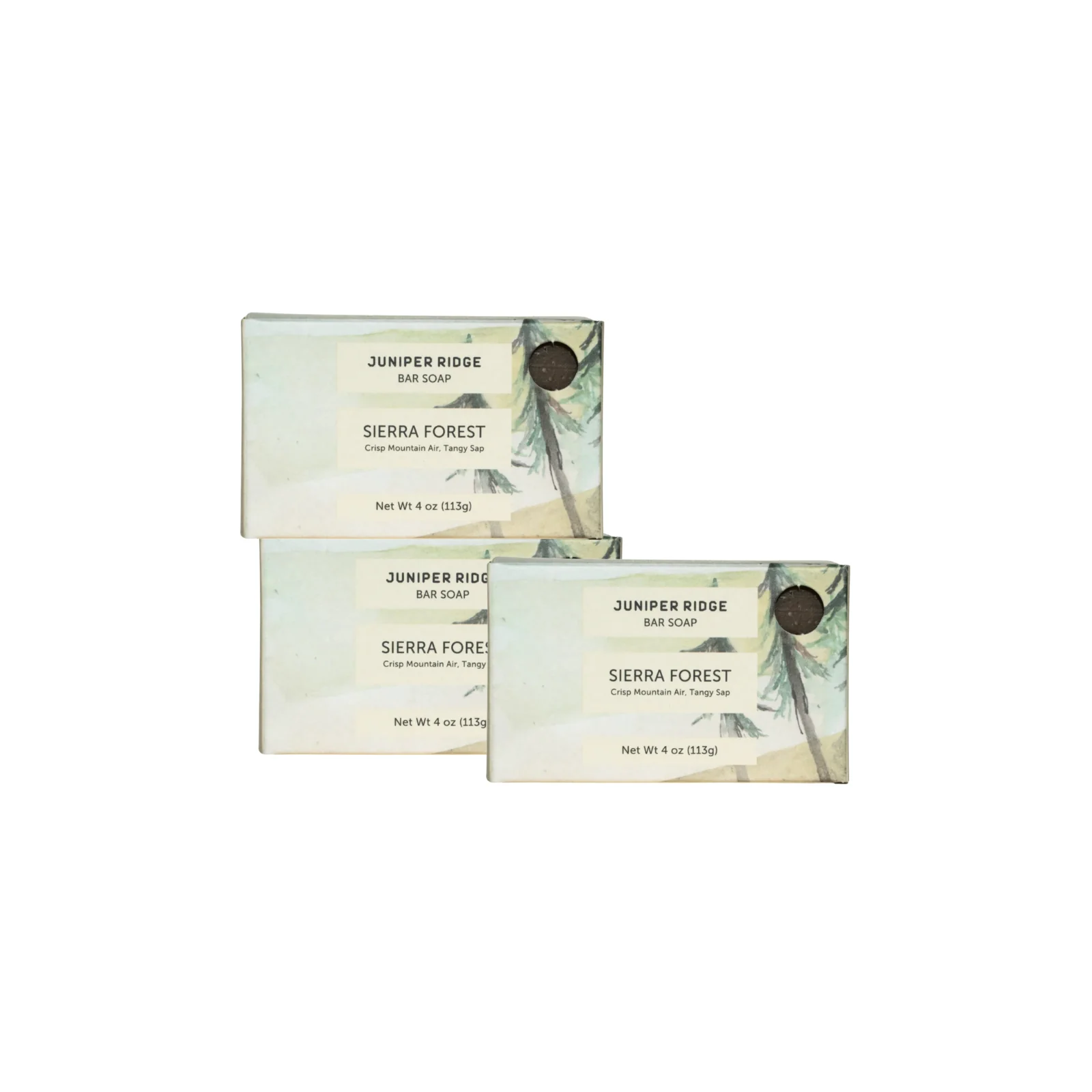 Sierra Forest Bar Soap 3-Pack