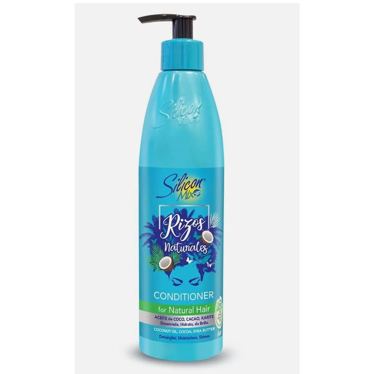 Silicon Mix Conditioner for Natural Hair | Rizos Naturales |For Curly Hair | AFRO | 16 oz (B08YP8735W)