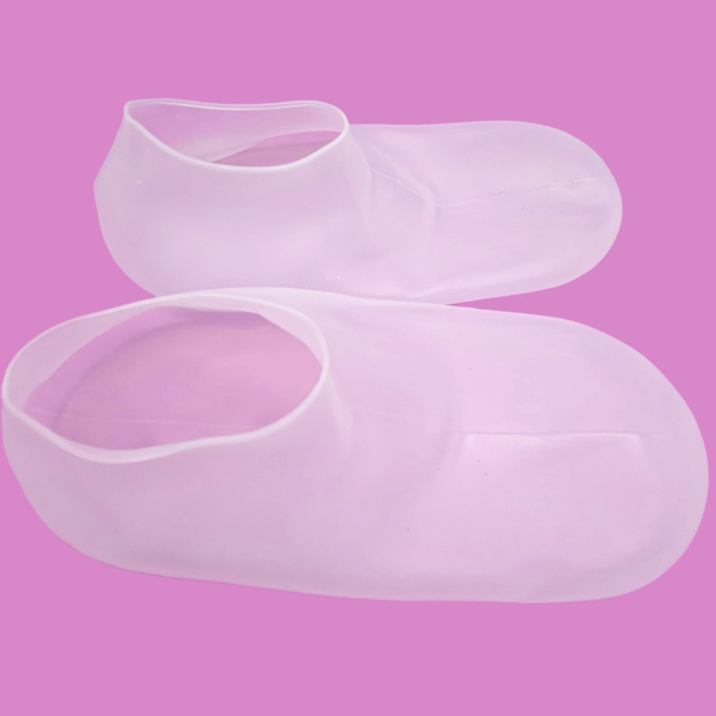 Silicone Gel Moisturizing Socks for Cracked Heels & Feet - Image 2