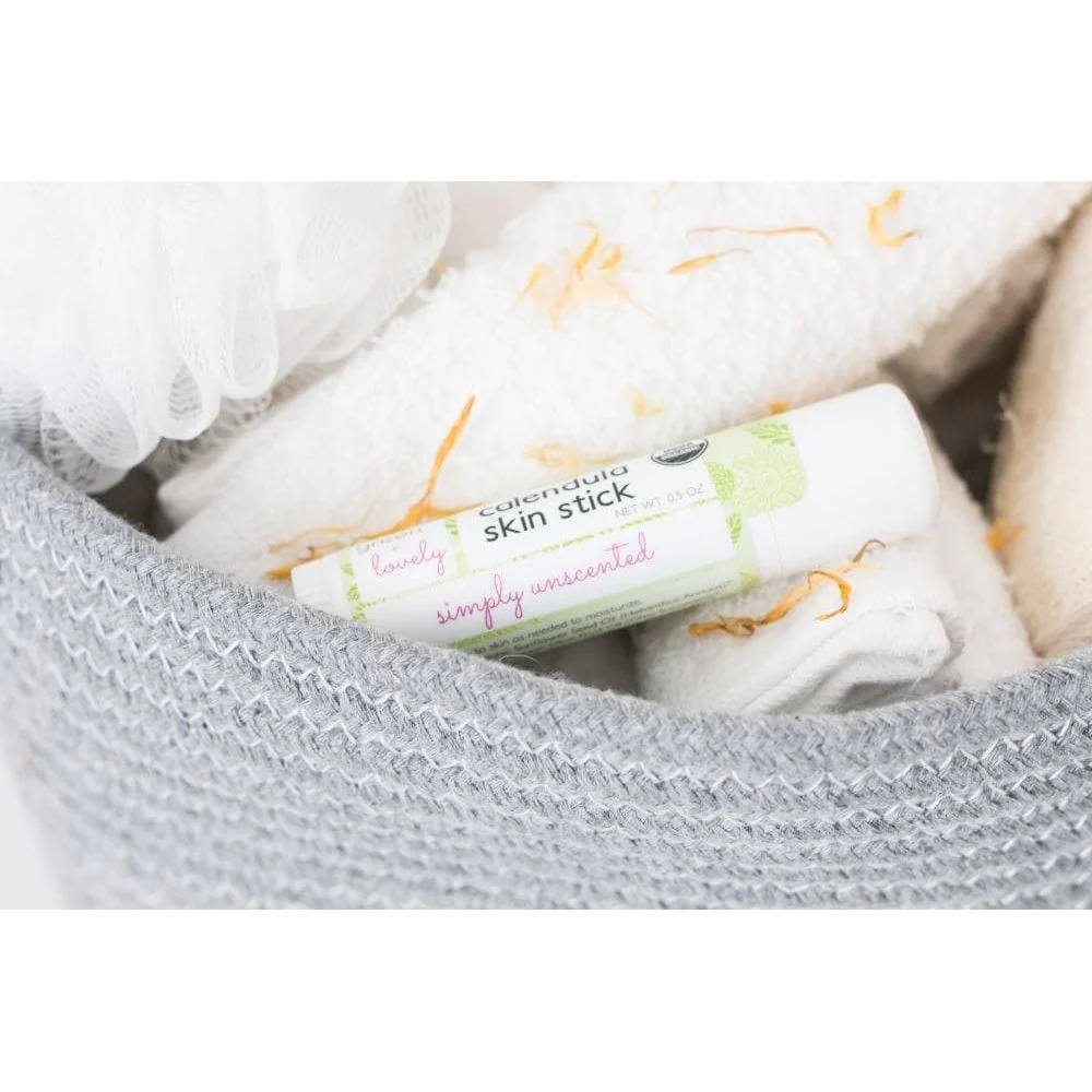 Simply Unscented Calendula Skin Stick - Organic Lotion Stick - Travel Size - Image 2