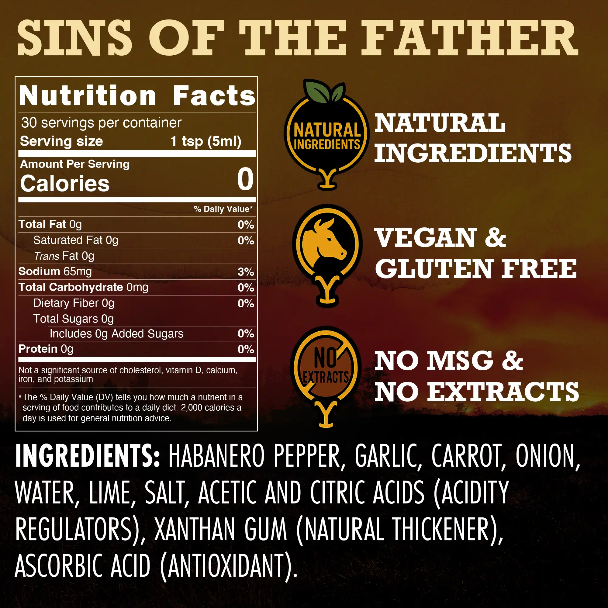 Sins of the Father (Garlic Habanero) - Image 5